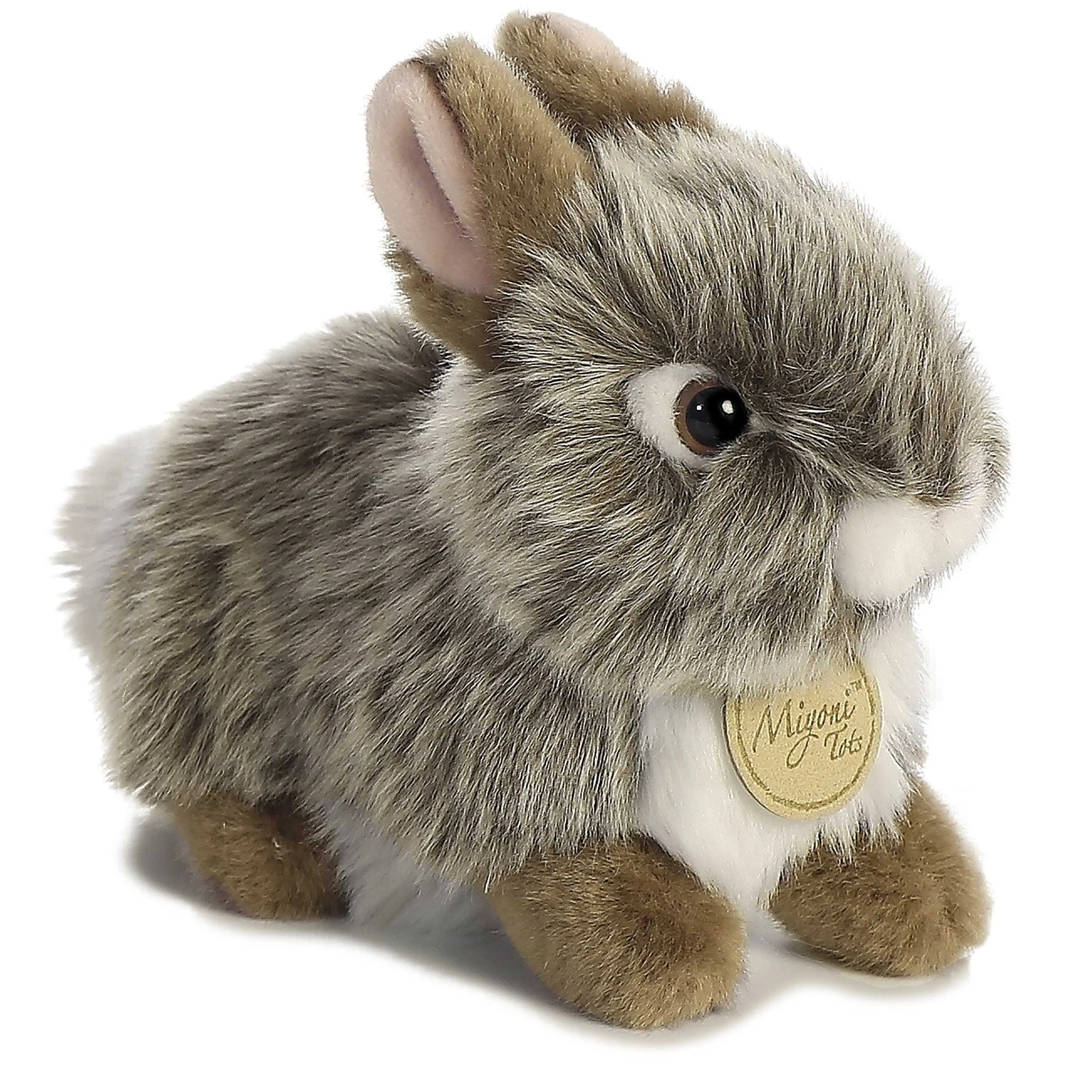 Hot - Miyoni® Tots - 7" Baby Bunny - Grey Miyoni®