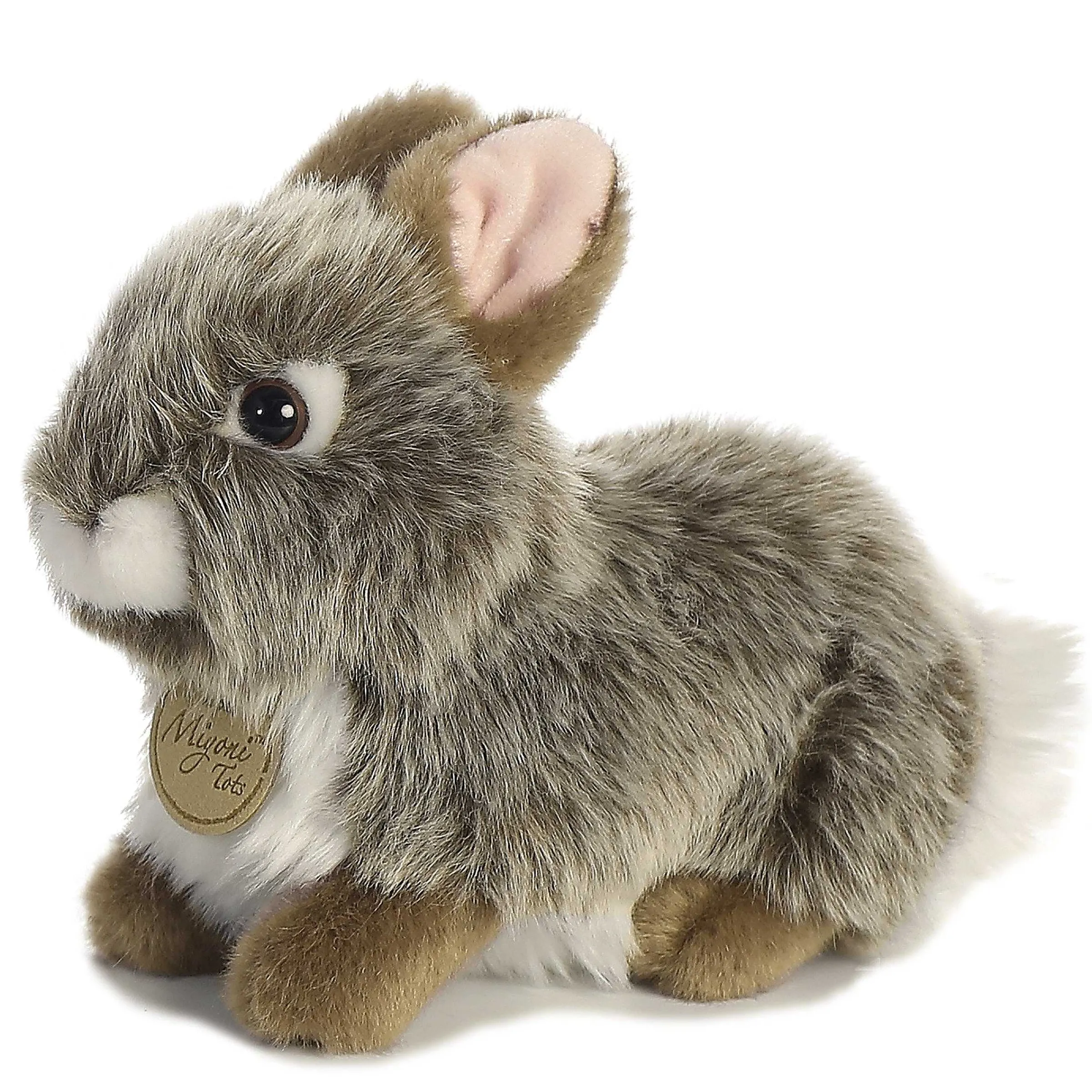 Hot - Miyoni® Tots - 7" Baby Bunny - Grey Miyoni®