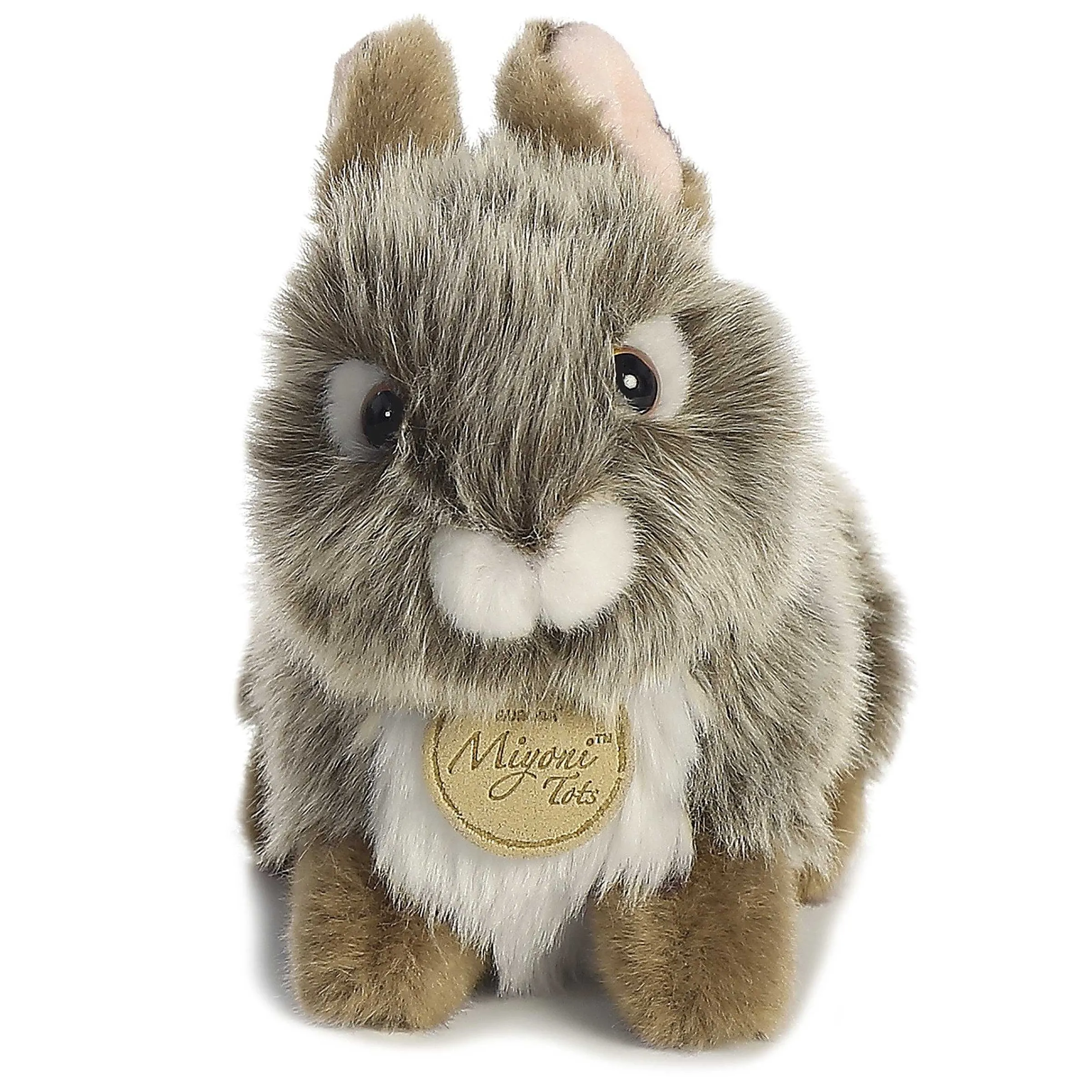 Hot - Miyoni® Tots - 7" Baby Bunny - Grey Miyoni®