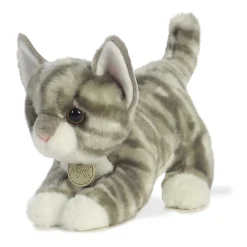 New - Miyoni® Tots - 9" Grey Tabby Kitten Miyoni®