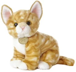 Online - Miyoni® Tots - 10" Orange Tabby Kitten Miyoni®