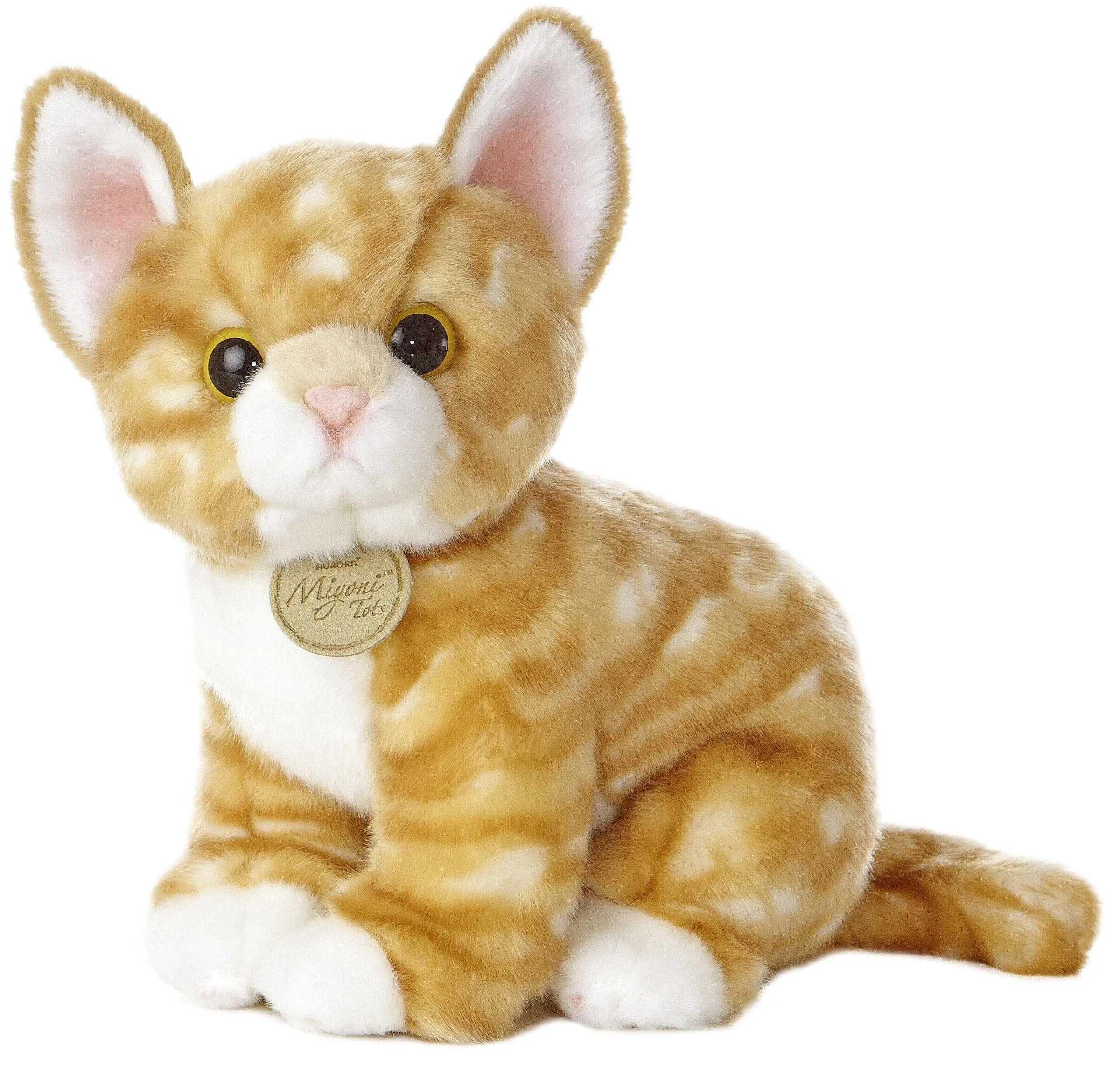 Online - Miyoni® Tots - 10" Orange Tabby Kitten Miyoni®