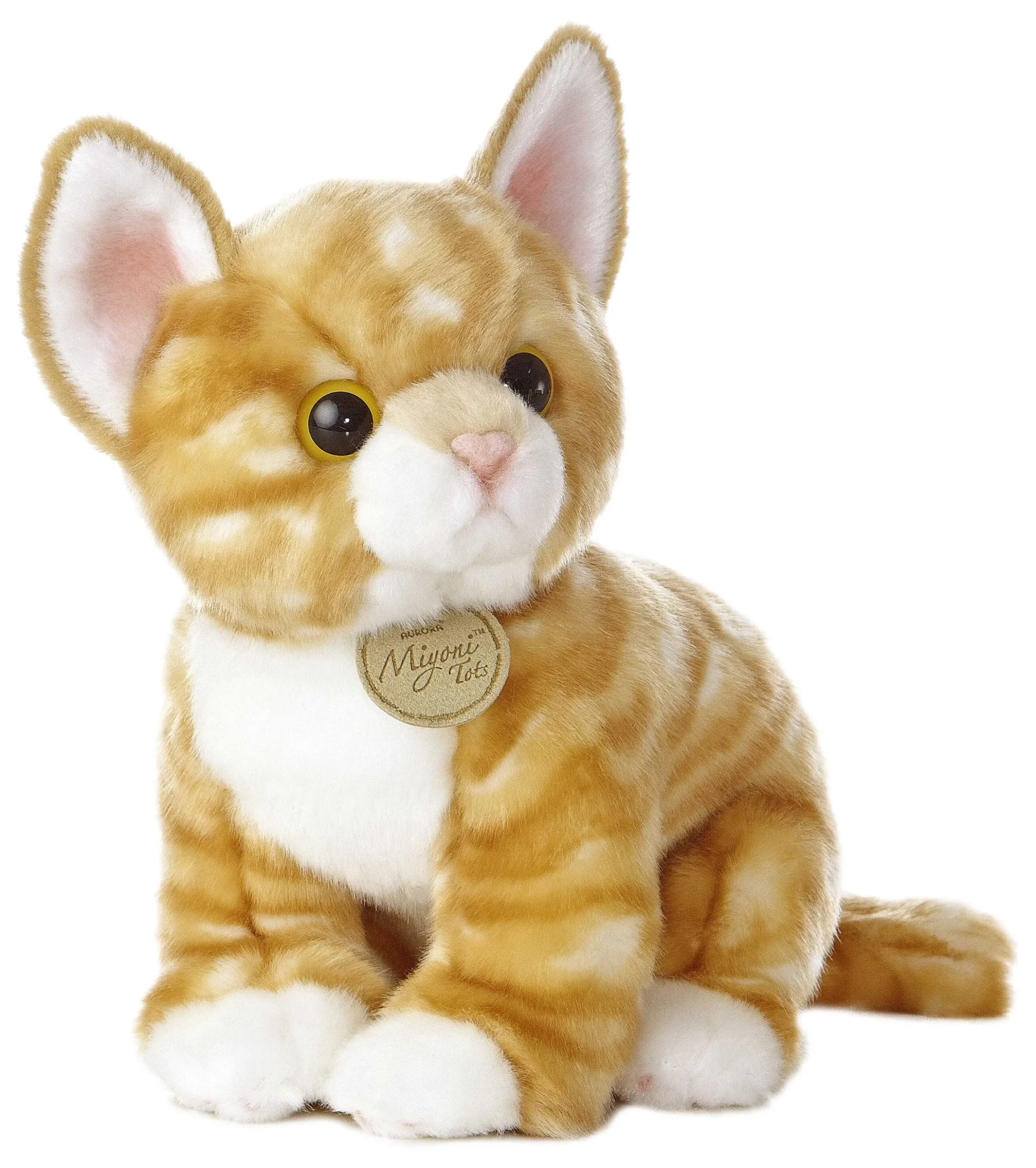 Online - Miyoni® Tots - 10" Orange Tabby Kitten Miyoni®