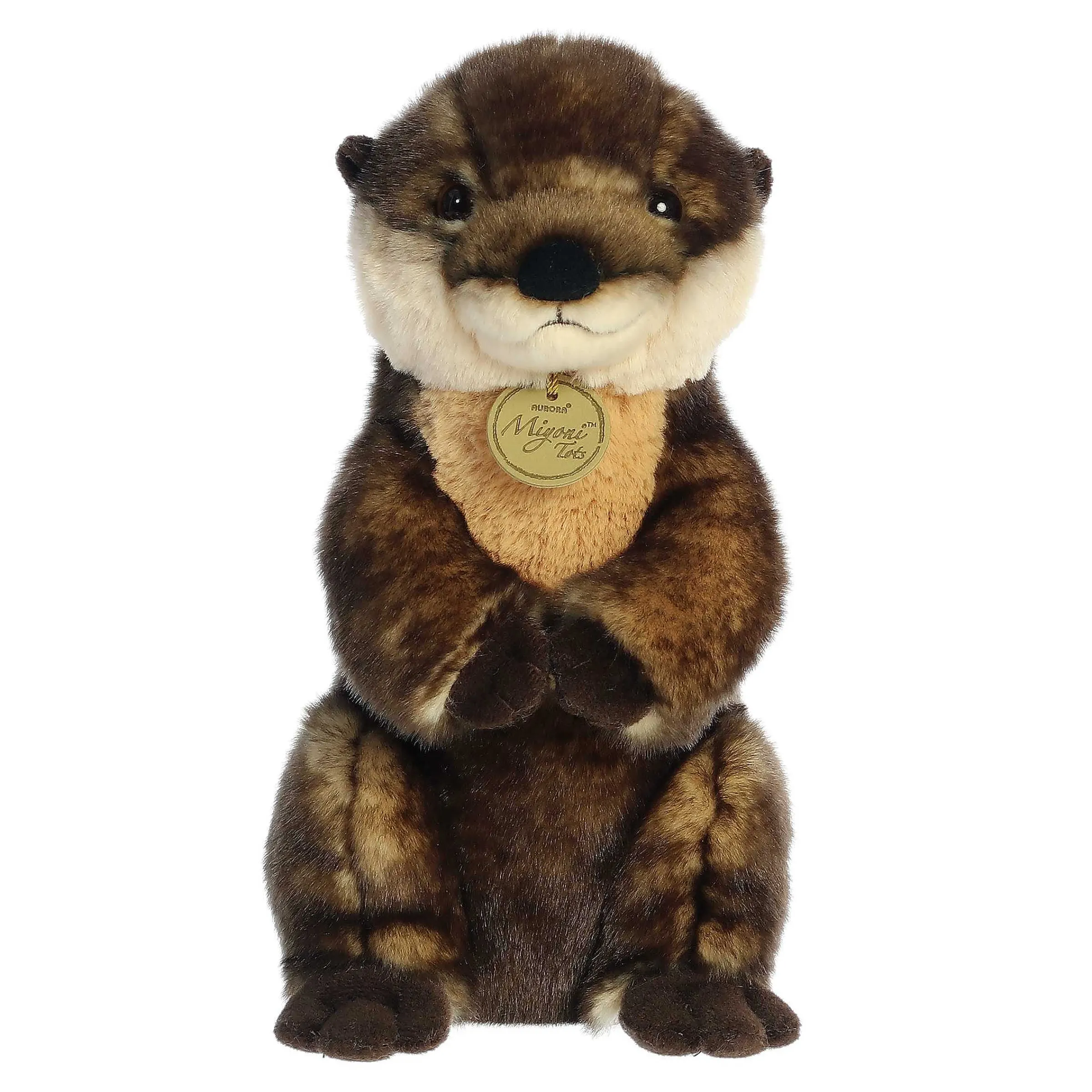 Best - Miyoni® Tots - Sitting Pretty - 10" River Otter New