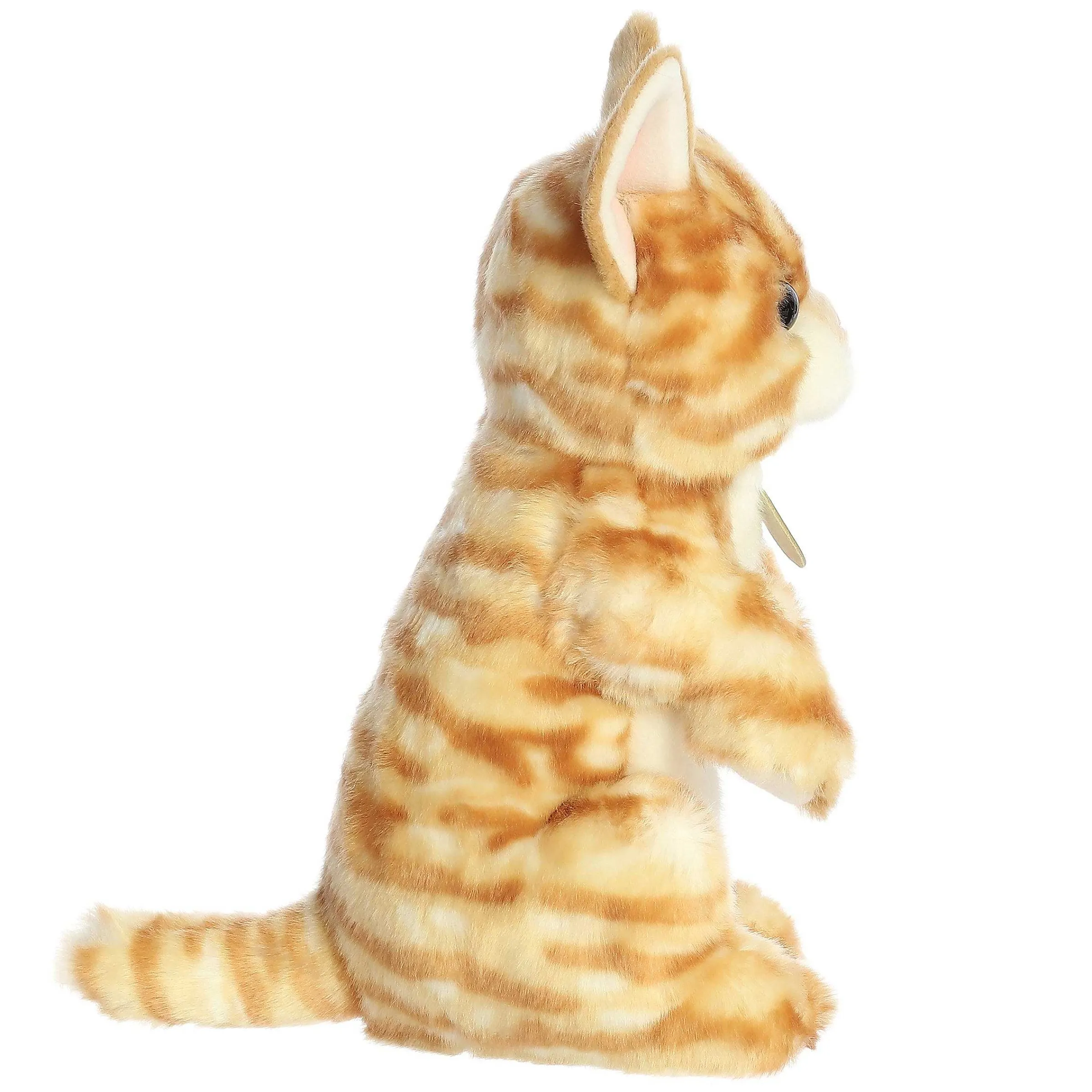 Hot - Miyoni® Tots - Sitting Pretty - 10.5" Orange Tabby Kitten Miyoni®