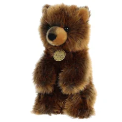 Best - Miyoni® Tots - Sitting Pretty - 10" Grizzly Bear Cub New