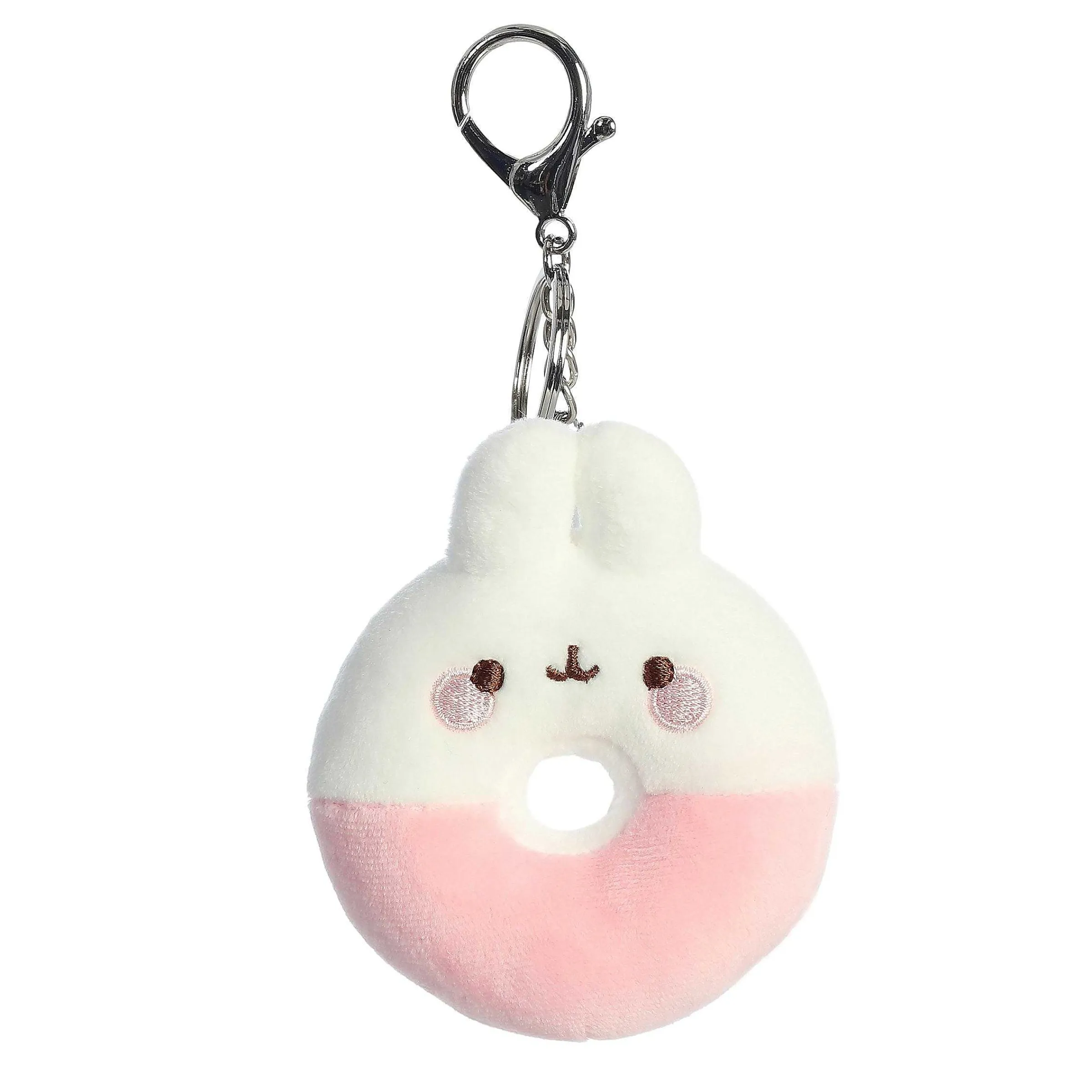 Hot Aurora® - Molang - 3" Donut Molang Keychain Molang
