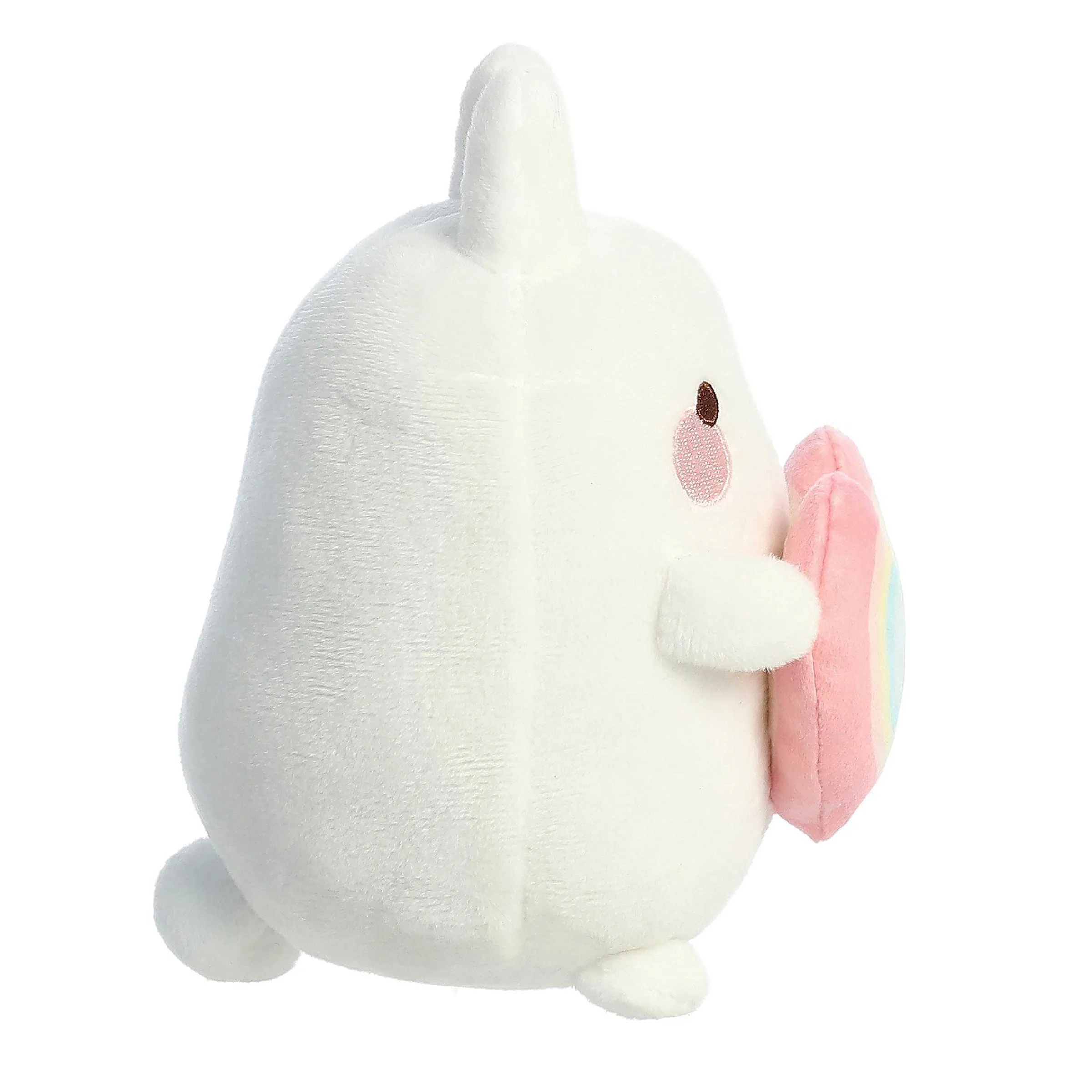 Outlet Aurora® - Molang - 6" Rainbow Heart Molang Molang