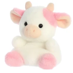 Online Aurora® - Palm Pals - 5" Belle Strawberry Cow Palm Pals