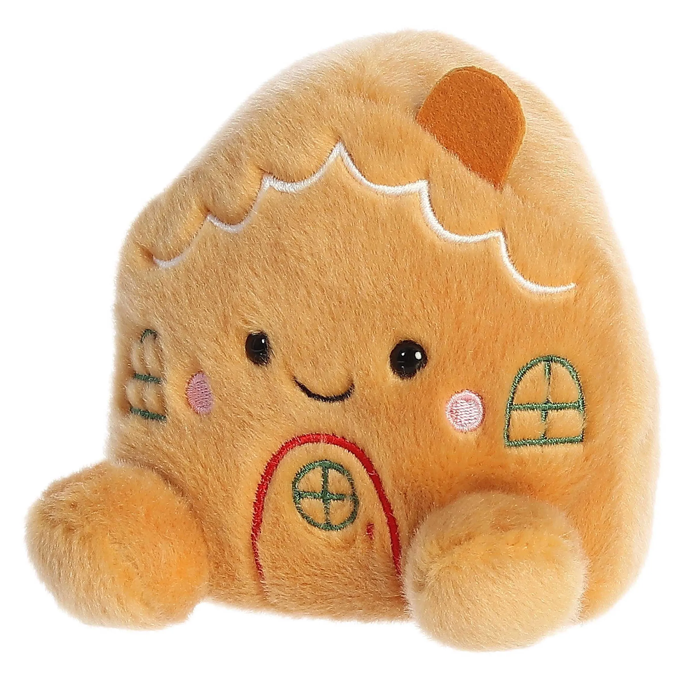 Outlet Aurora® - Palm Pals - 5" Darlene Gingerbread House Palm Pals