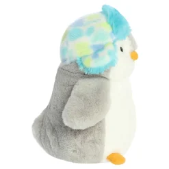 New - Pompom Penguin - 10" Blue Mosaic Arctic