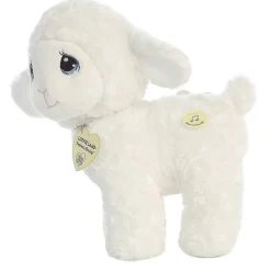Sale Aurora® - Precious Moments - 10" Luffie Lamb Musical Precious Moments