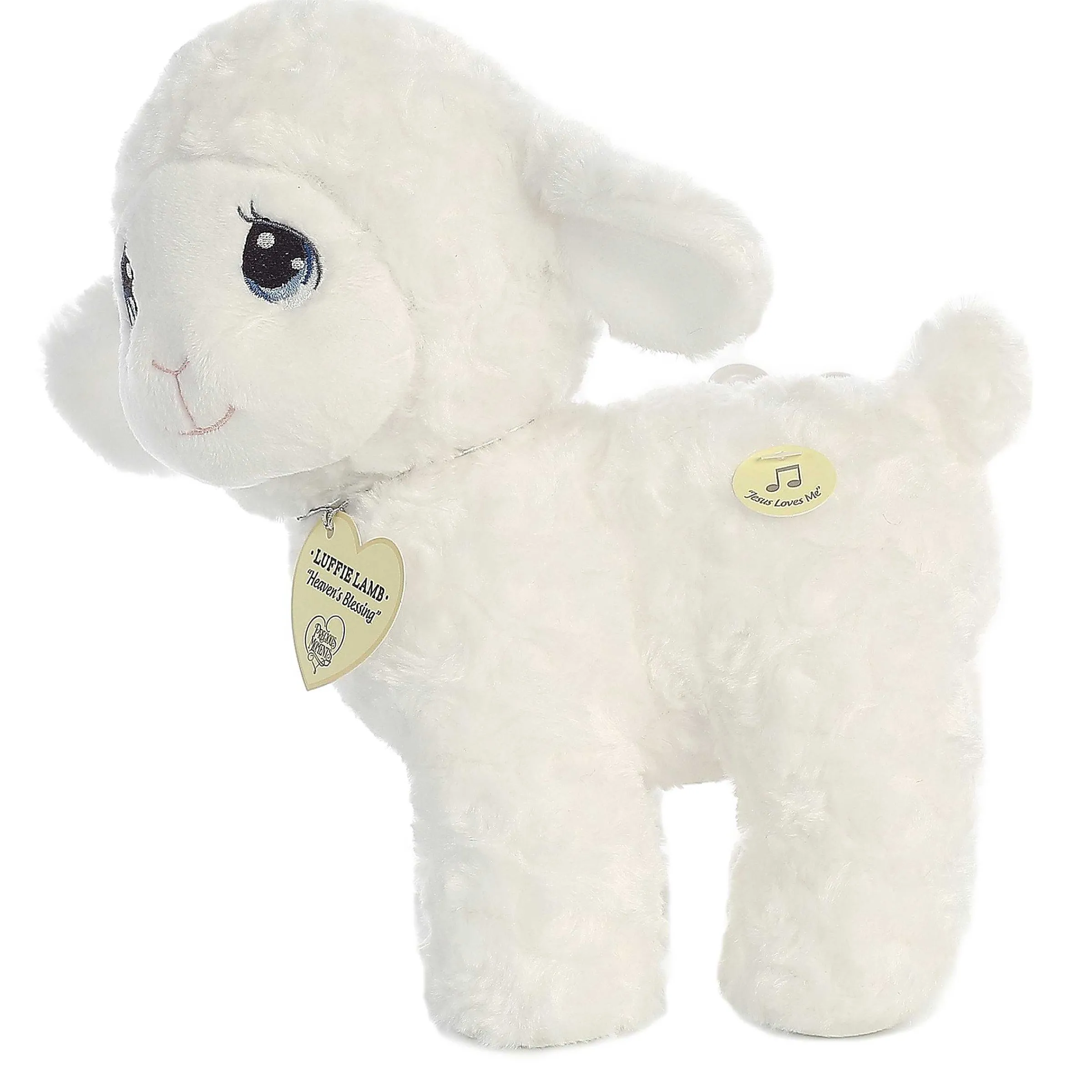 Sale Aurora® - Precious Moments - 10" Luffie Lamb Musical Precious Moments
