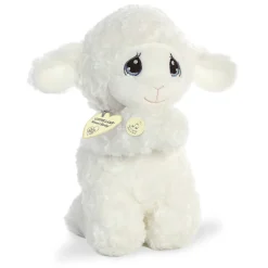 Fashion Aurora® - Precious Moments - 10" Luffie Praying Lamb - English Precious Moments