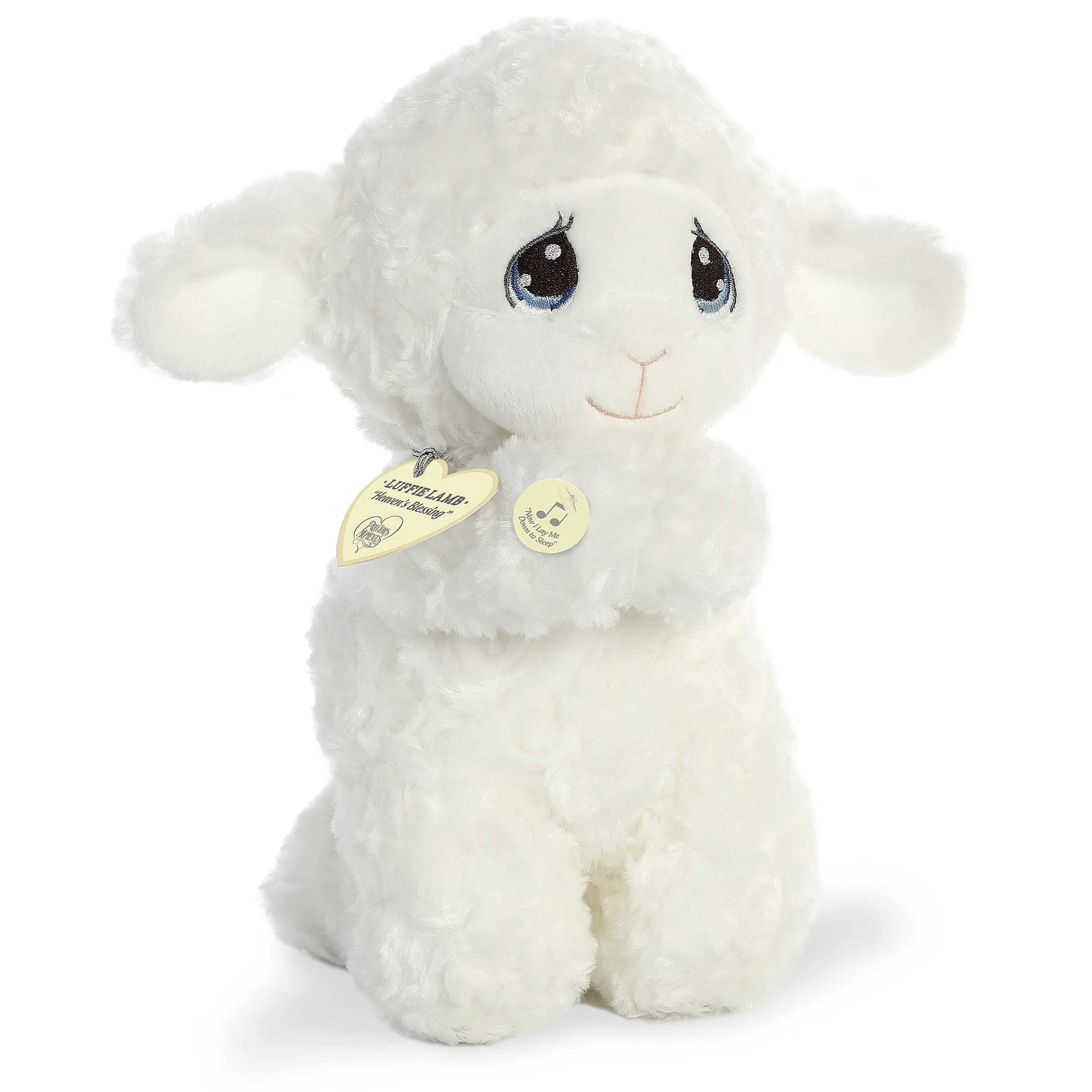 Fashion Aurora® - Precious Moments - 10" Luffie Praying Lamb - English Precious Moments