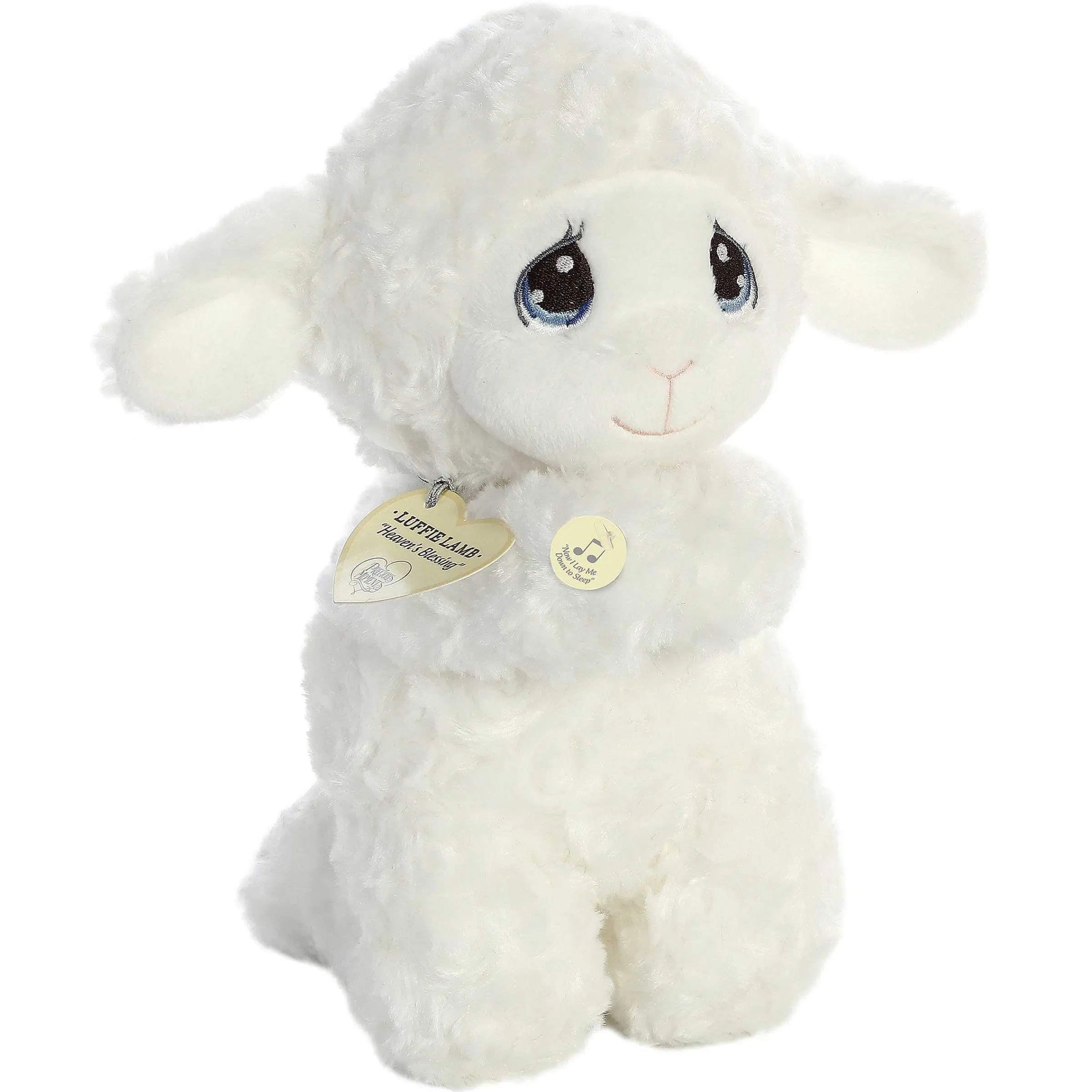 Fashion Aurora® - Precious Moments - 10" Luffie Praying Lamb - English Precious Moments