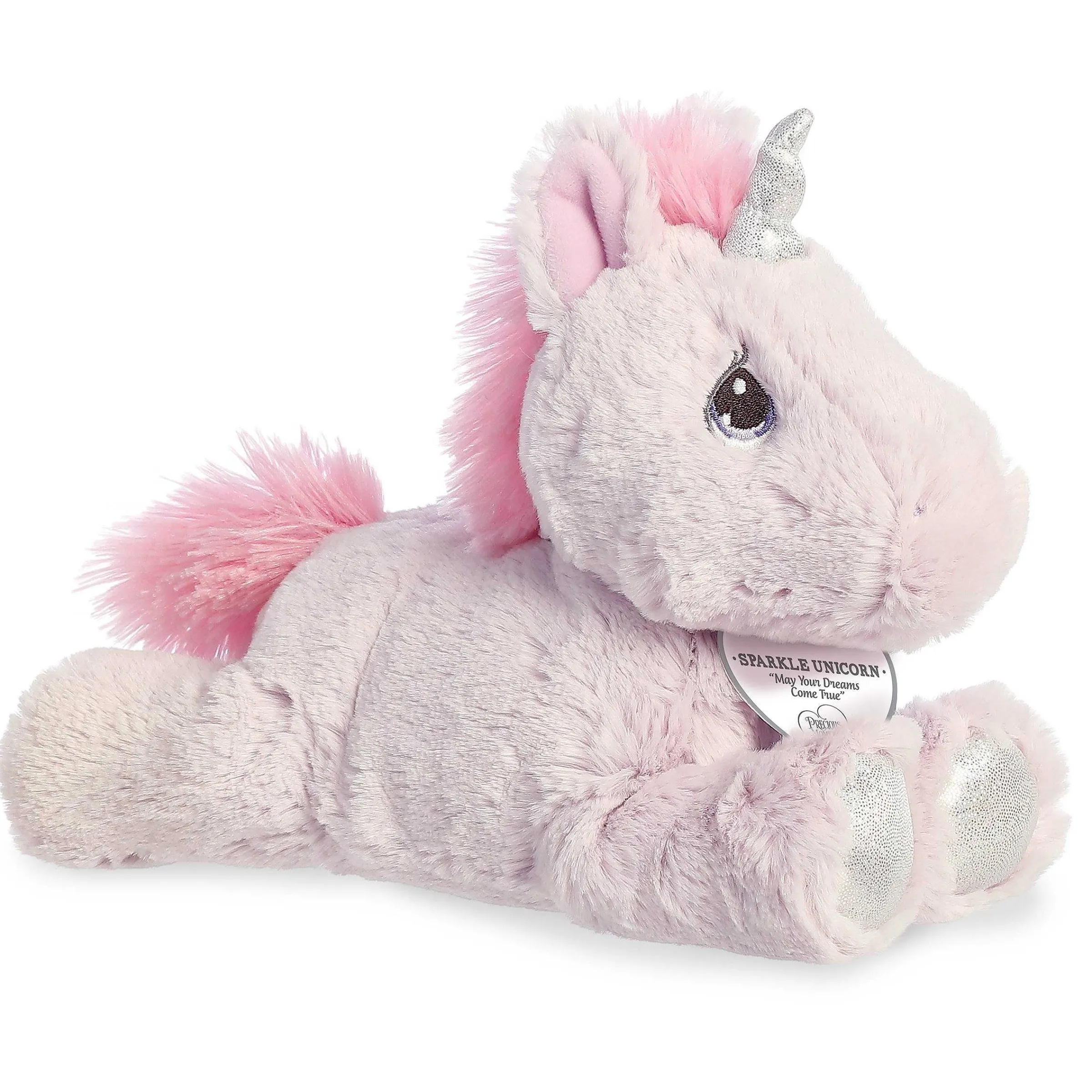 Hot Aurora® - Precious Moments - 8.5" Sparkle Unicorn Lilac Precious Moments