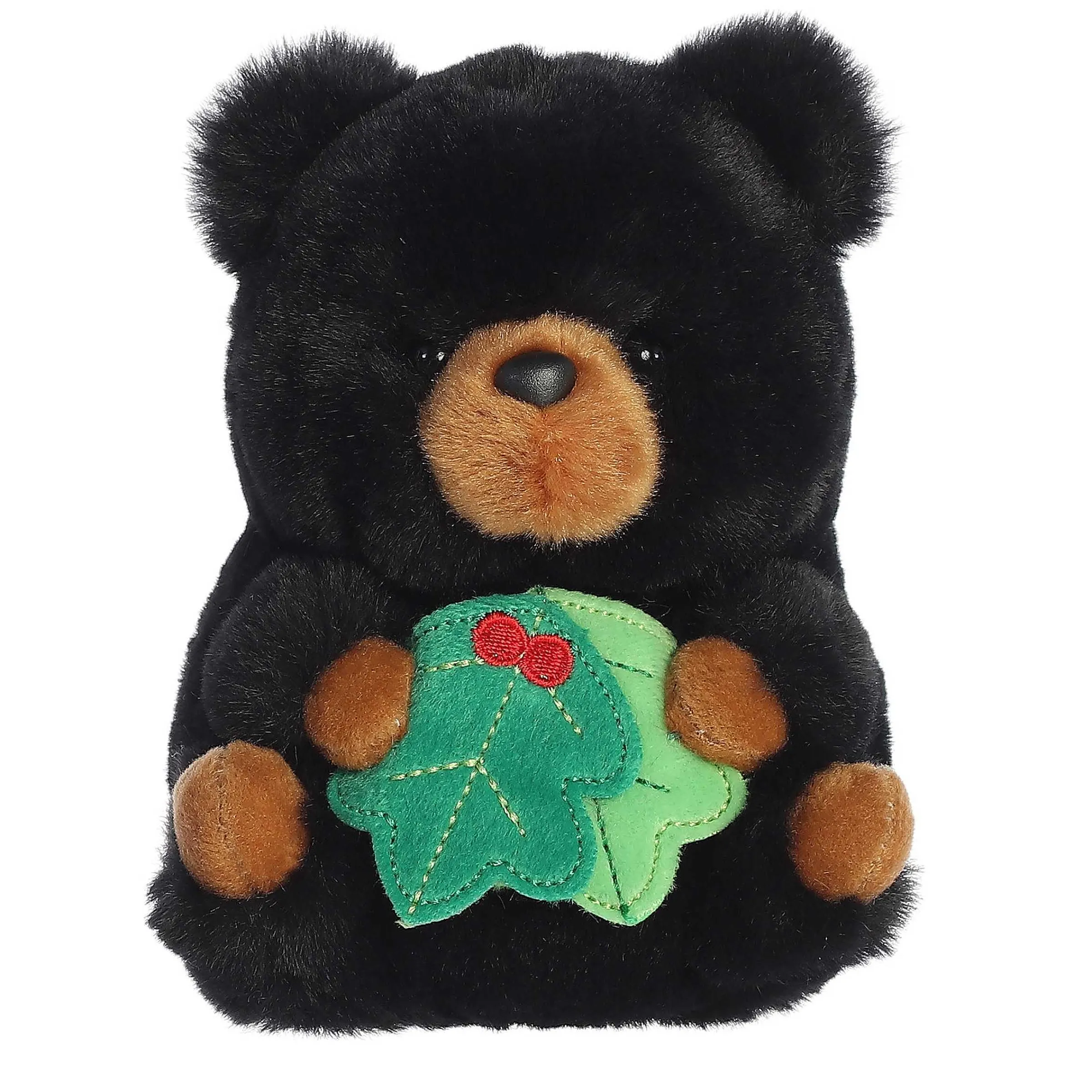 Best - Rolly Pet - 5.5" Blizzard Black Bear Rolly Pet
