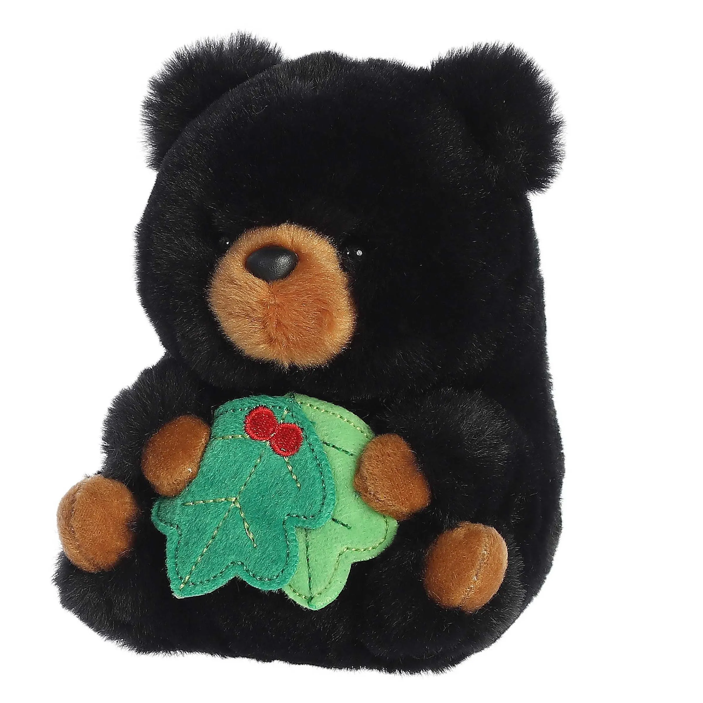 Best - Rolly Pet - 5.5" Blizzard Black Bear Rolly Pet
