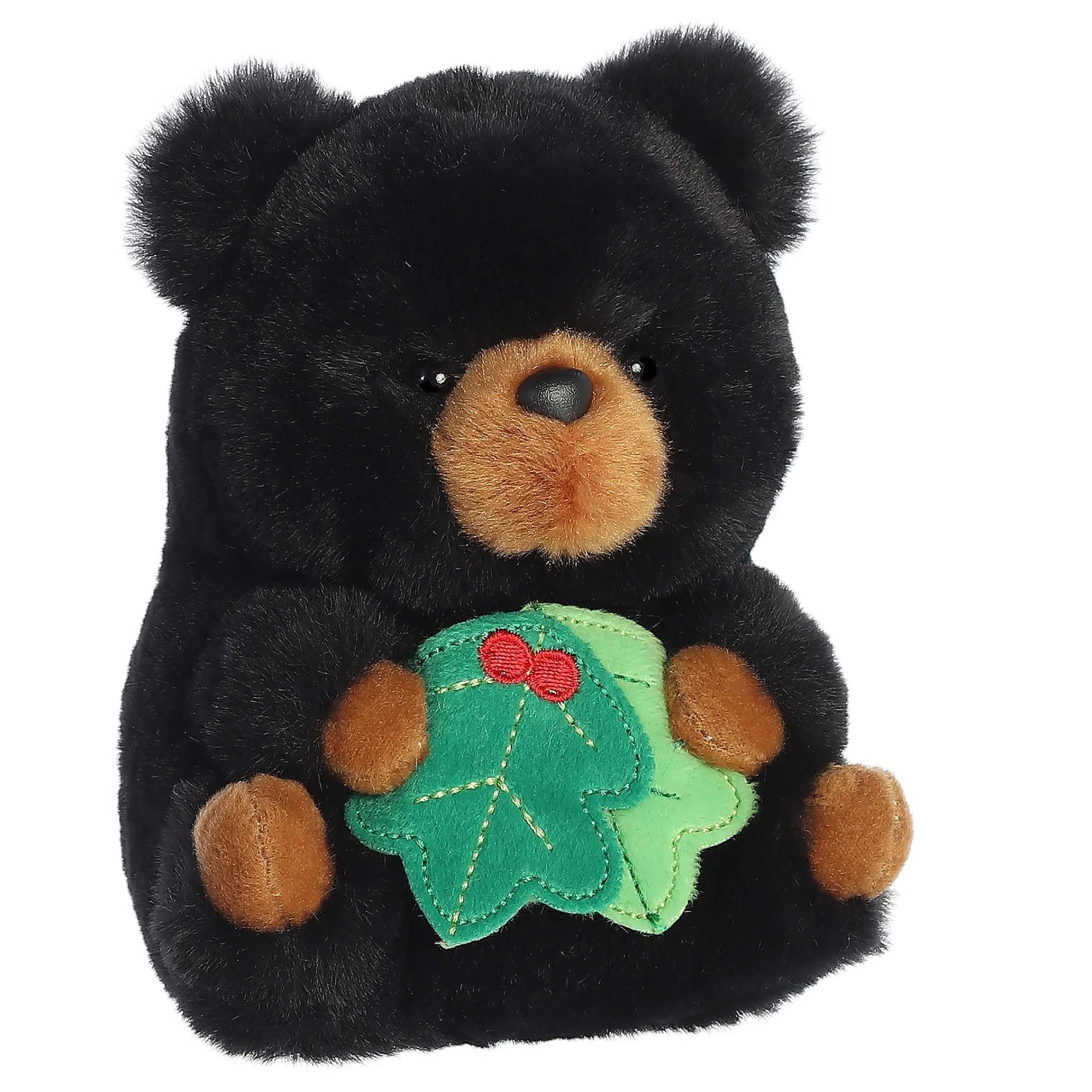 Best - Rolly Pet - 5.5" Blizzard Black Bear Rolly Pet