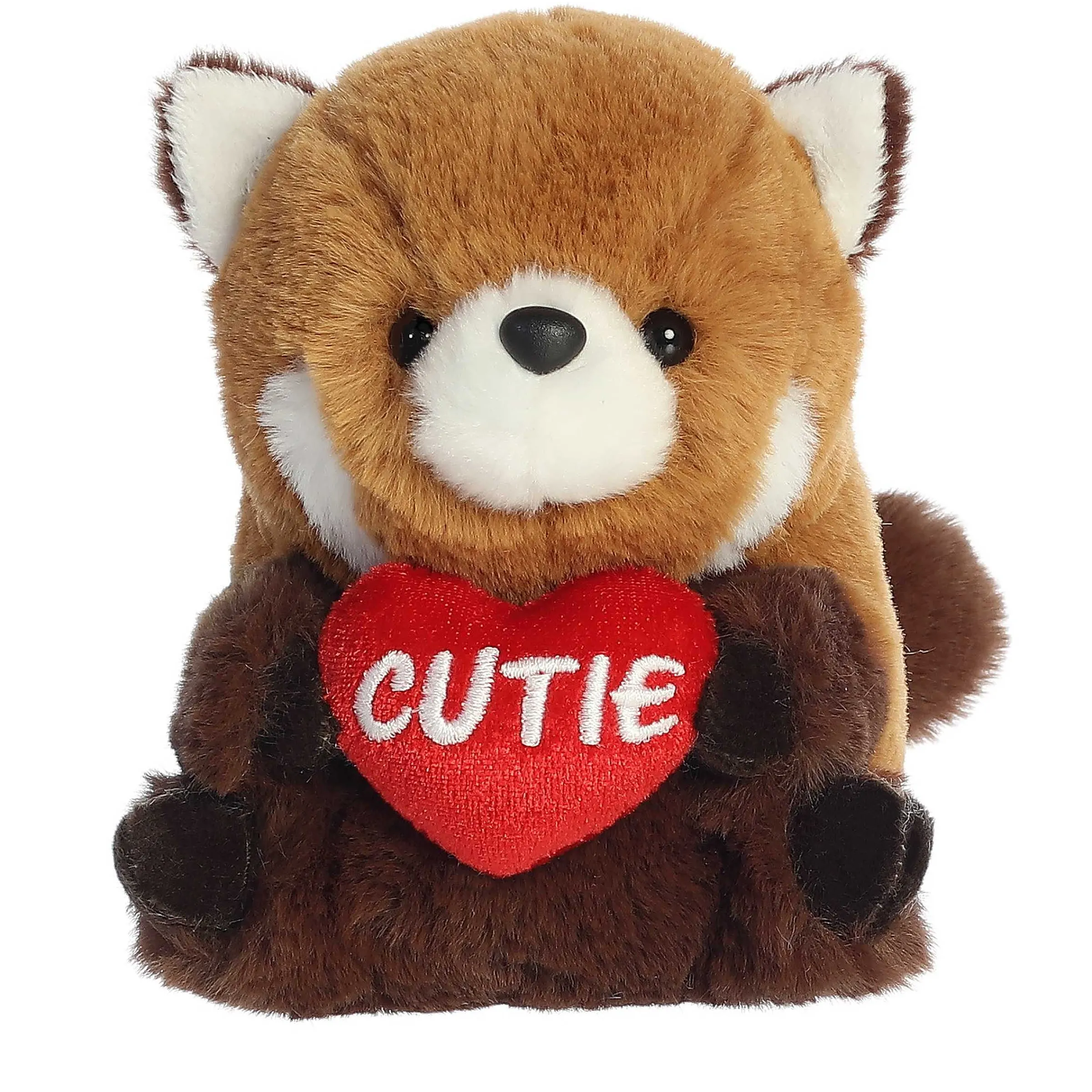 Best - Rolly Pet - 5" Cutie Red Panda Rolly Pet