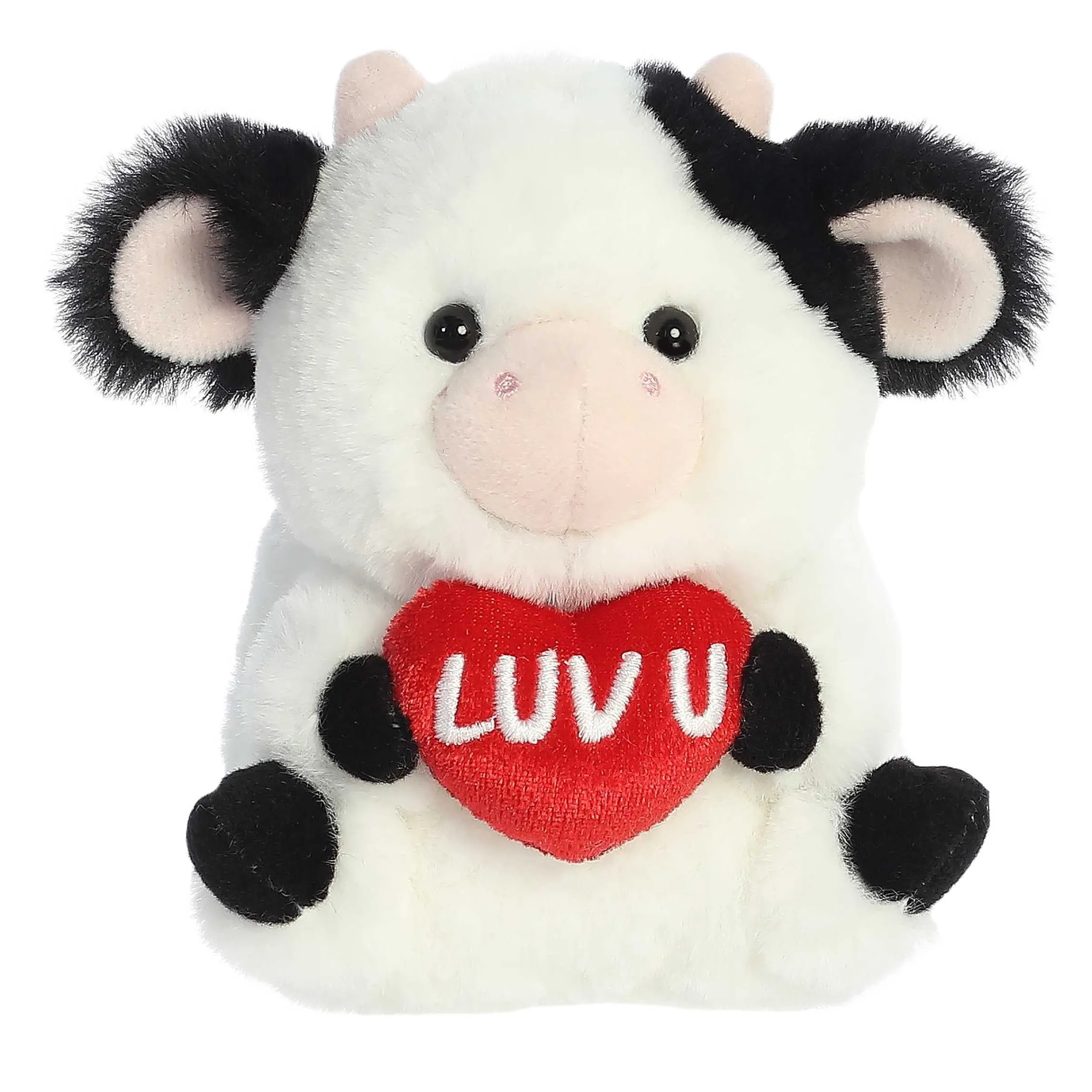 Best - Rolly Pet - 5" Luv U Cow Rolly Pet