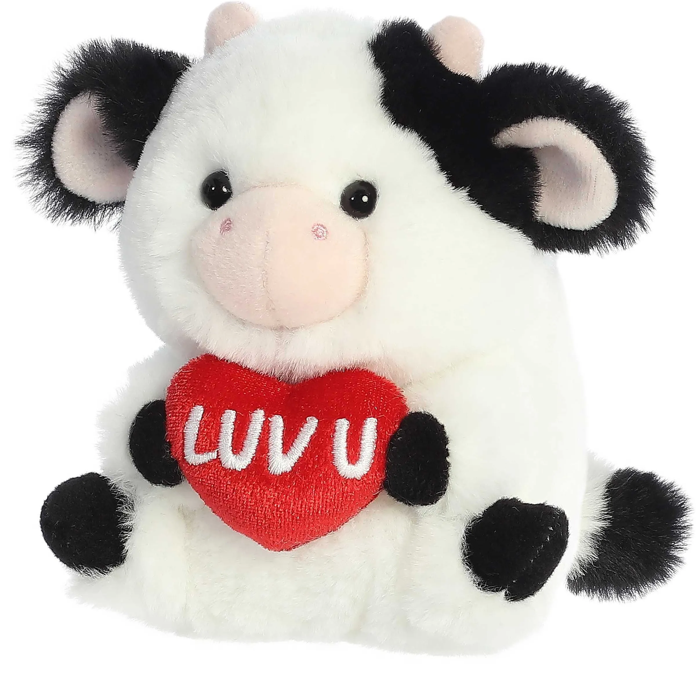 Best - Rolly Pet - 5" Luv U Cow Rolly Pet