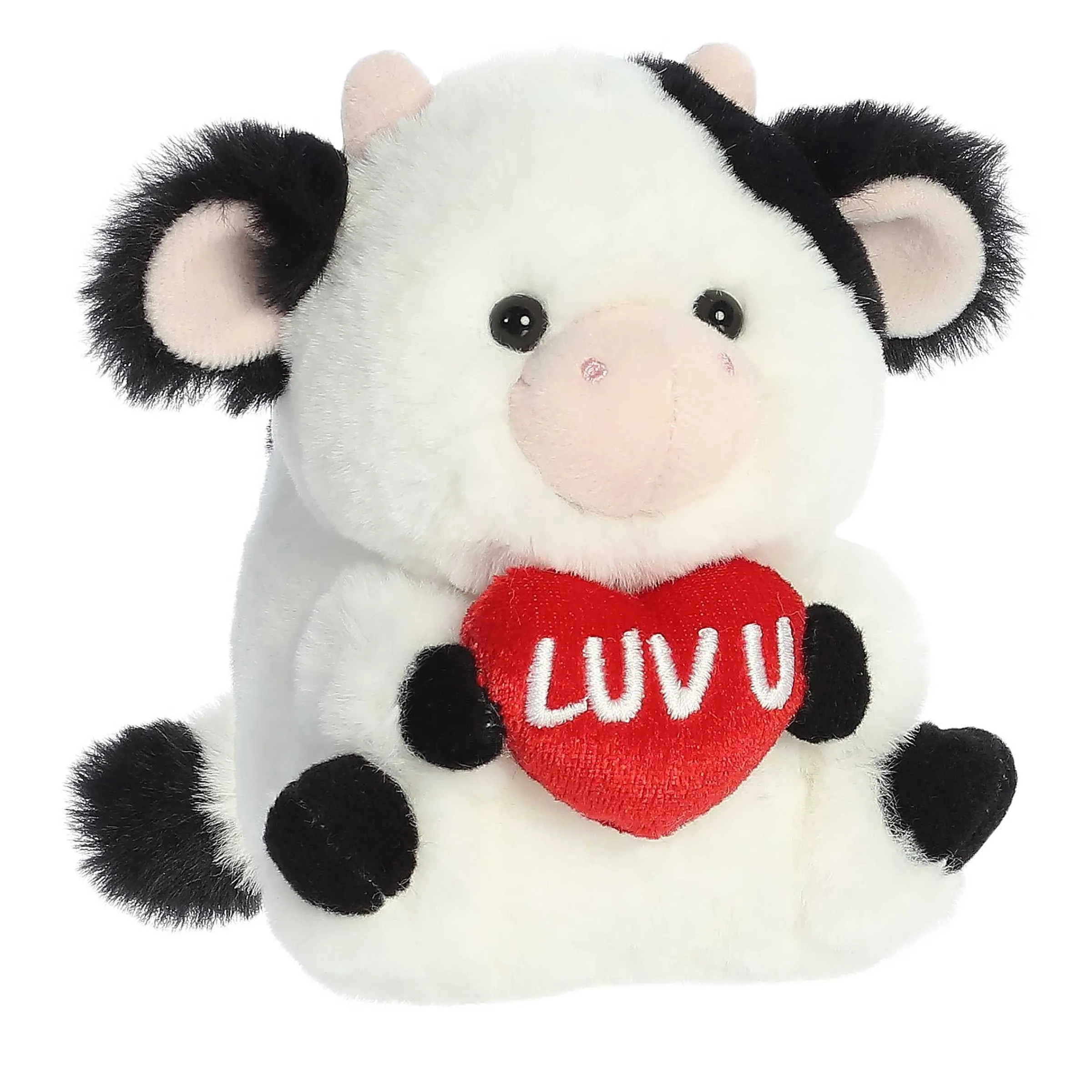 Best - Rolly Pet - 5" Luv U Cow Rolly Pet