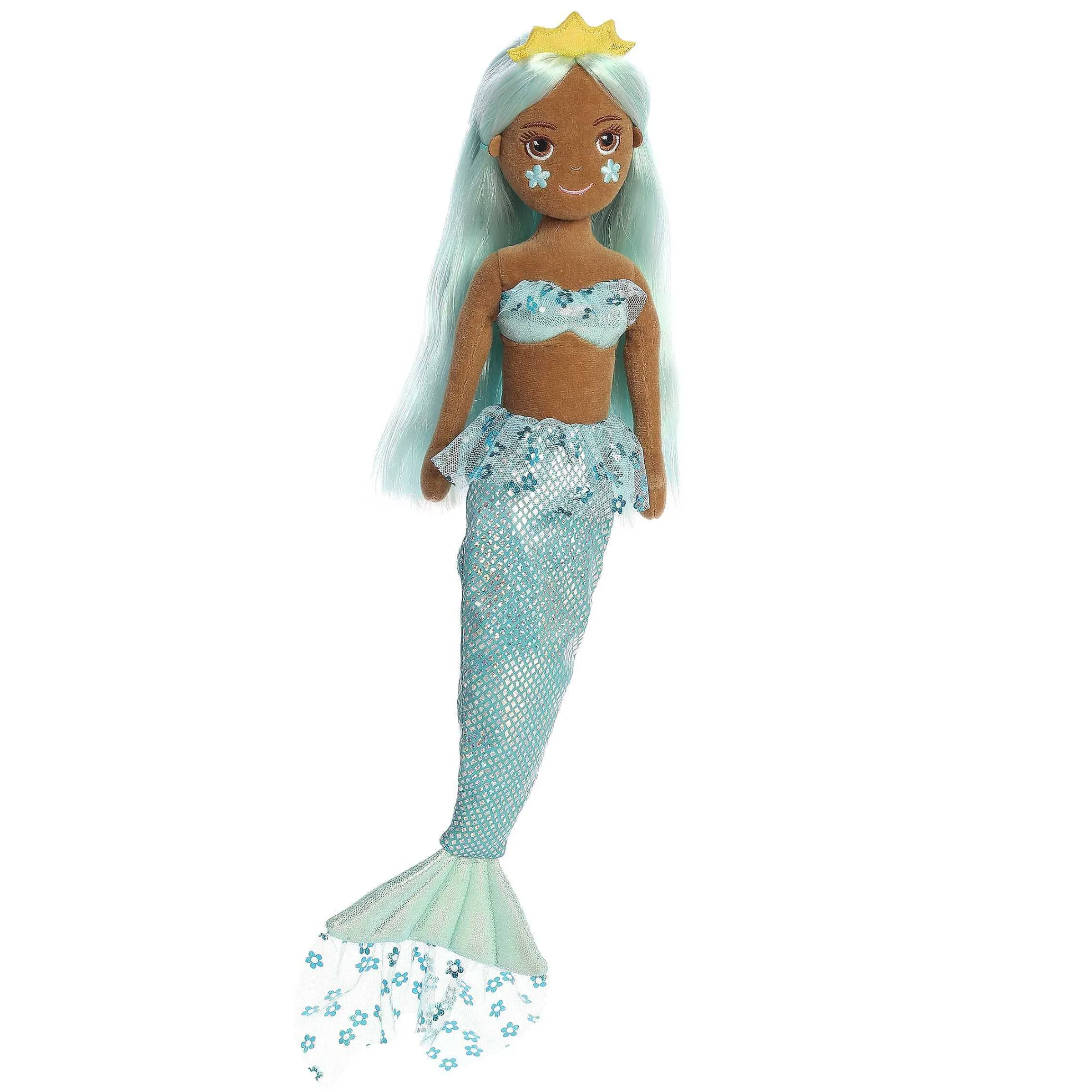 Discount - Sea Sparkles - Cheeky Too Sparkles - 18" Aqua Fleur New