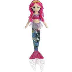 Outlet - Sea Sparkles - Rainbow - 18" Rainbow Fuchsia Fantasy