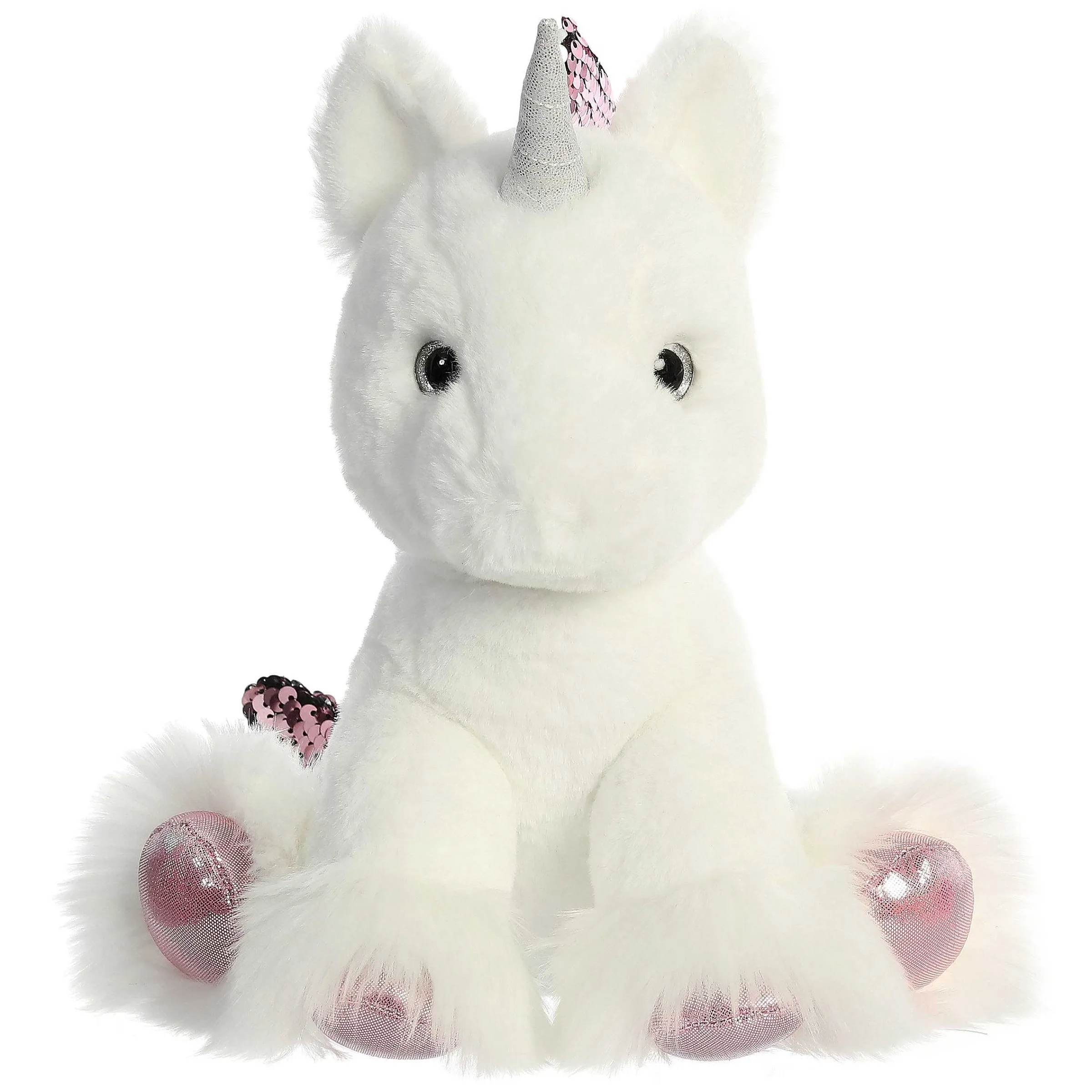 New - Shimmers - 9" Clouds Unicorn - White Fantasy