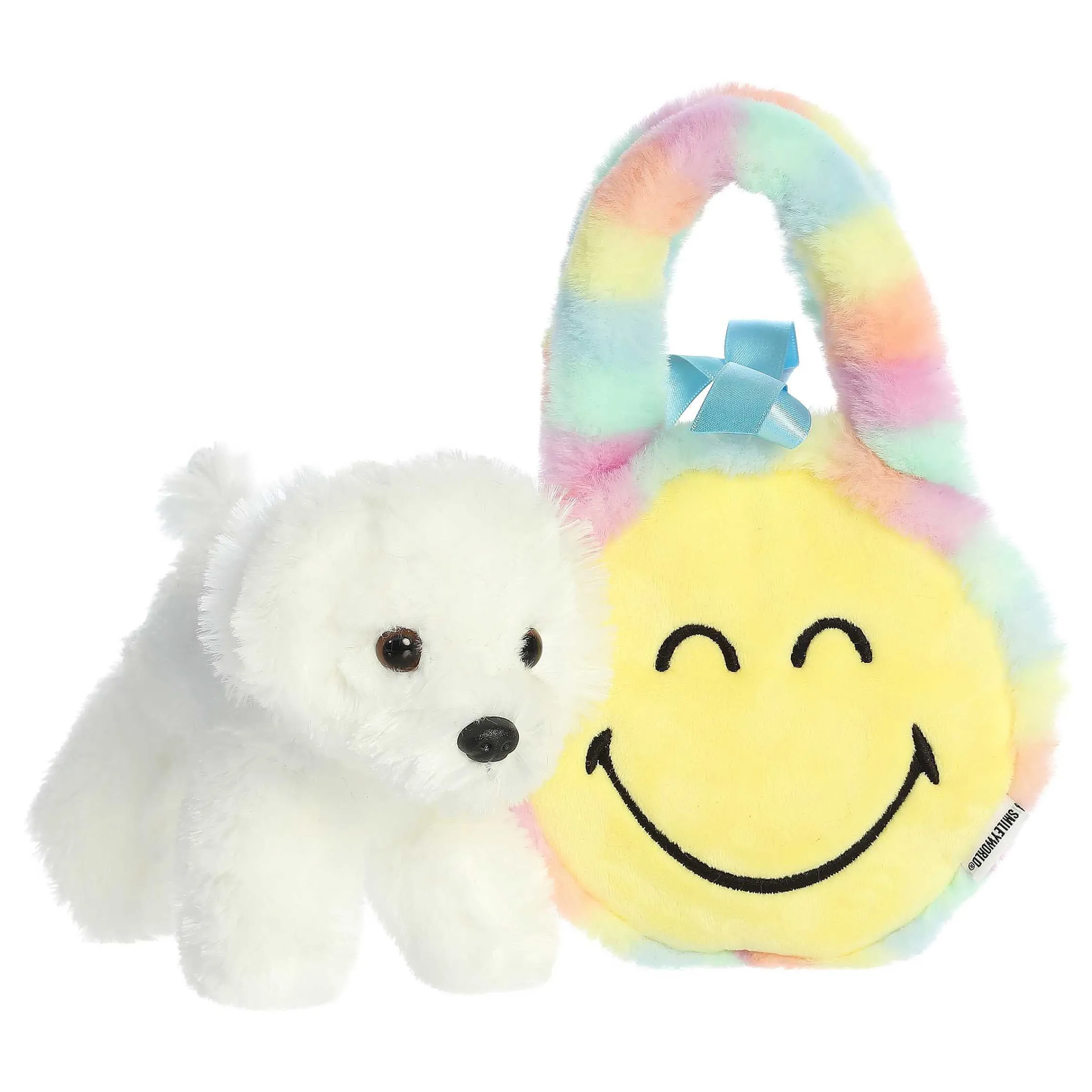 Outlet Aurora® - Smileyworld® - Fancy Pals - 8" Pastel Rainbow New