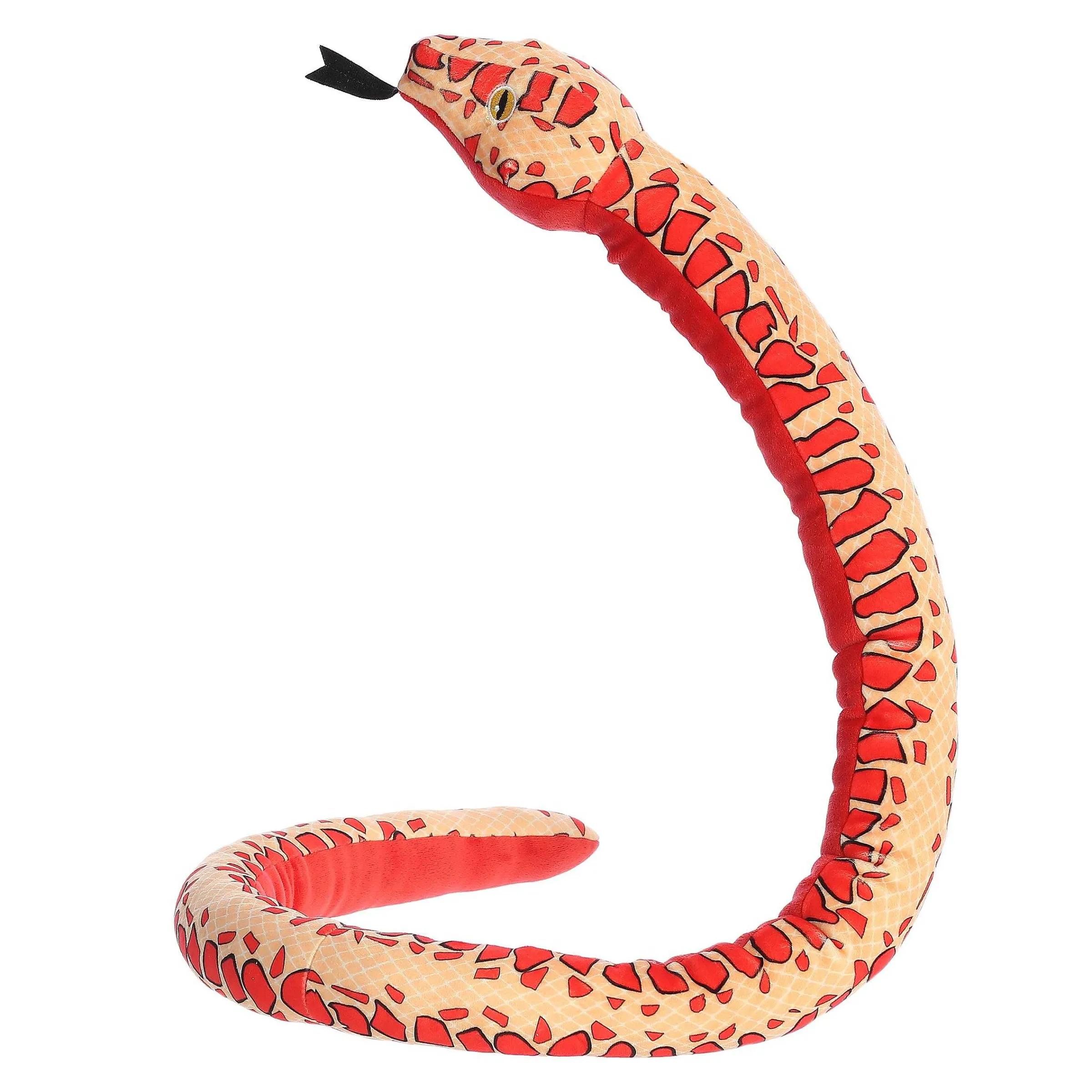 New - Snake - Kusheez - 51.5" Orange Pets