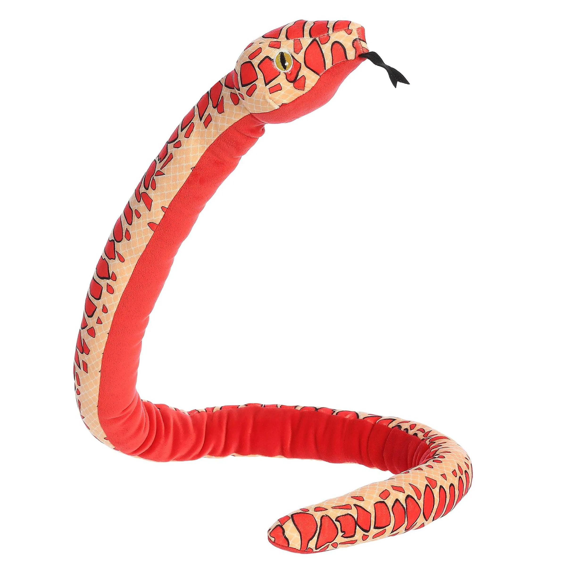 New - Snake - Kusheez - 51.5" Orange Pets
