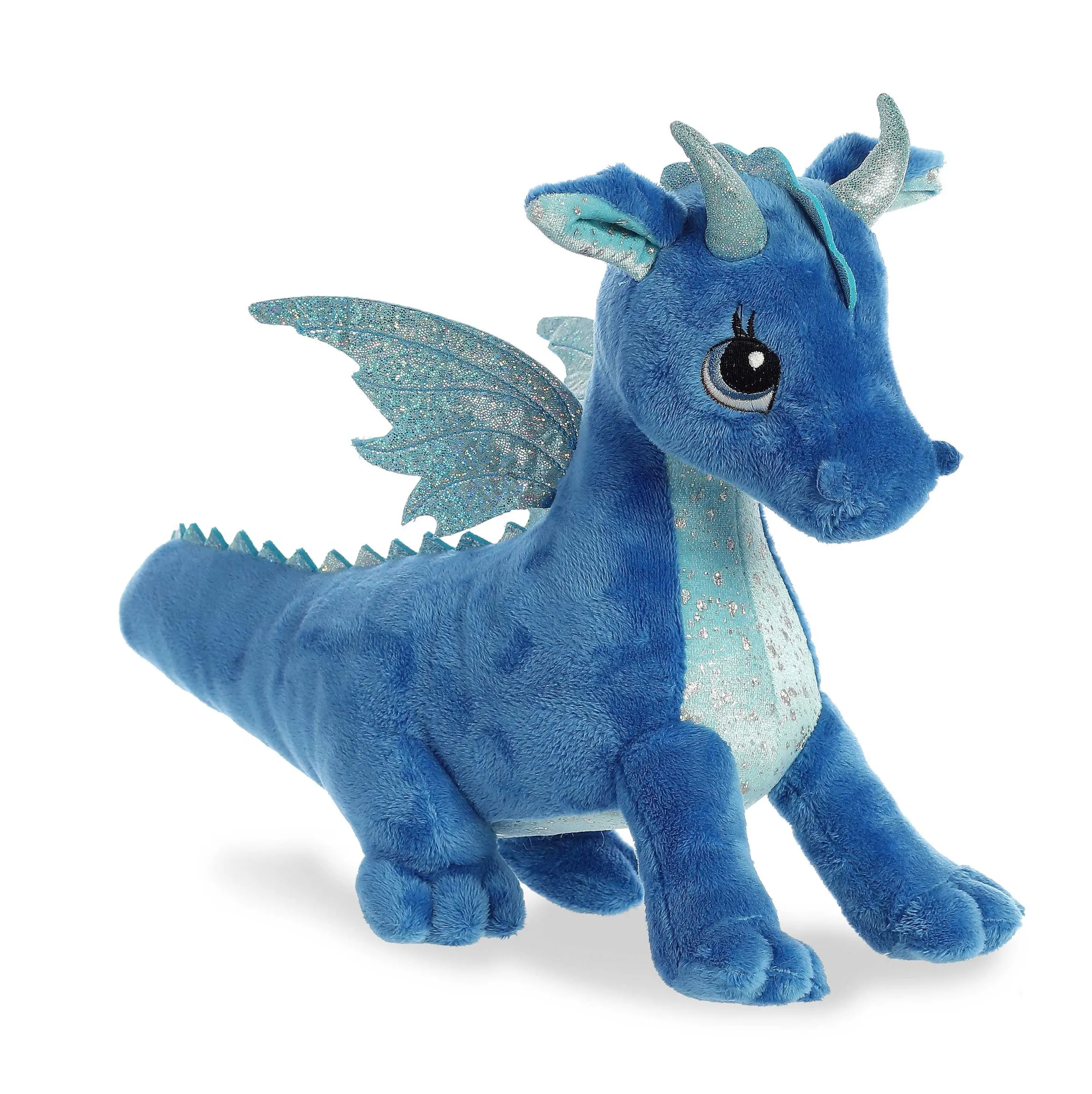 Clearance - Sparkle Tales - 12" Indigo Dragon Fantasy