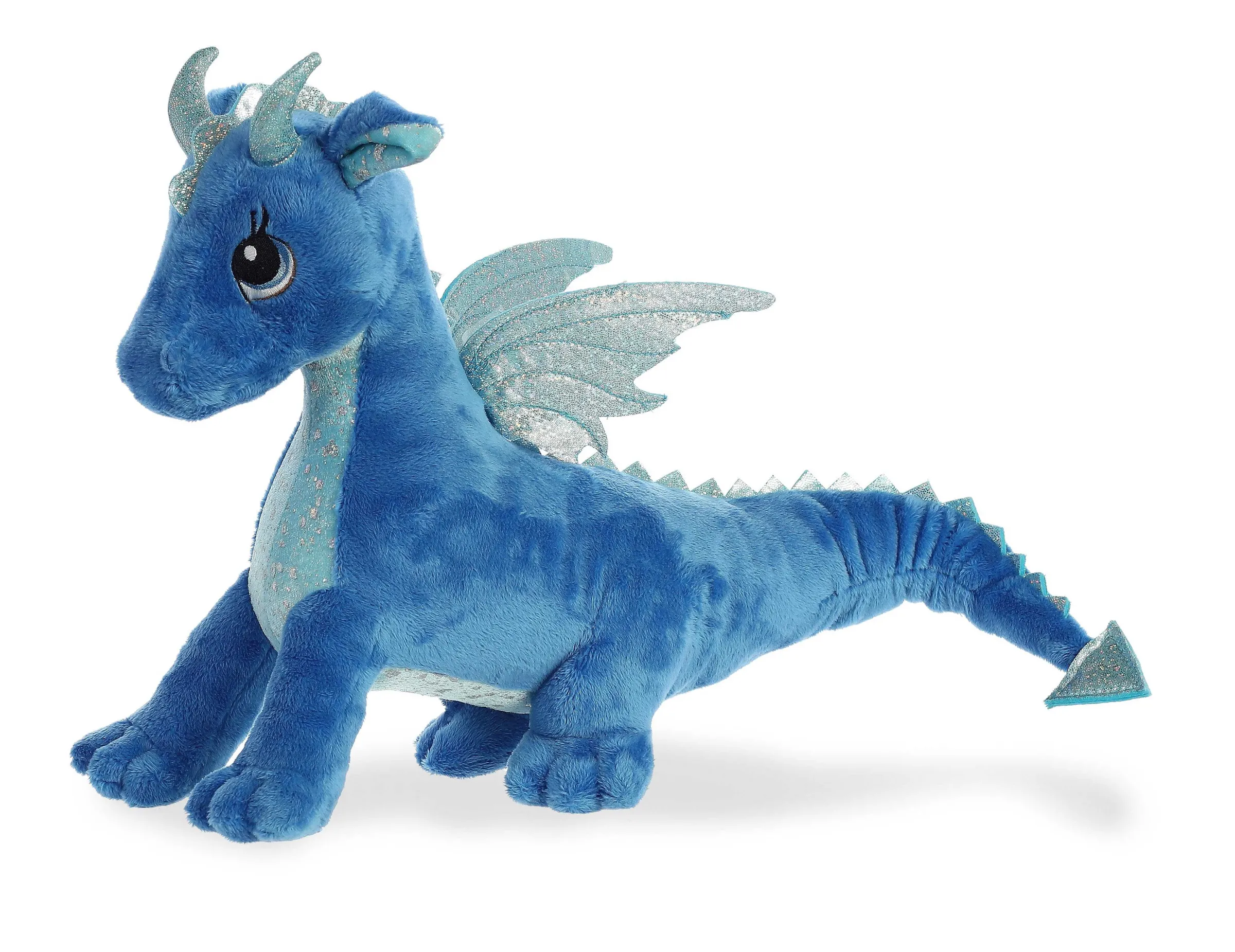 Clearance - Sparkle Tales - 12" Indigo Dragon Fantasy