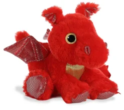 Clearance - Sparkle Tales - 12" Sizzle Red Dragon Fantasy
