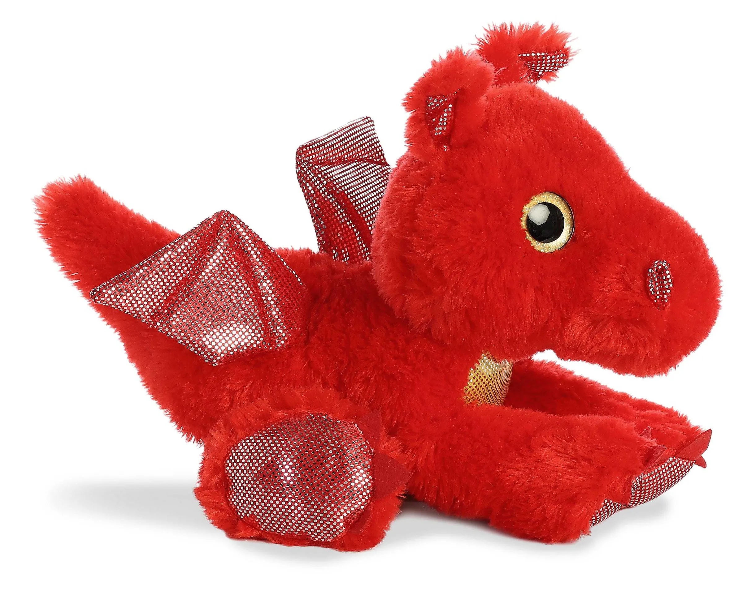 Clearance - Sparkle Tales - 12" Sizzle Red Dragon Fantasy
