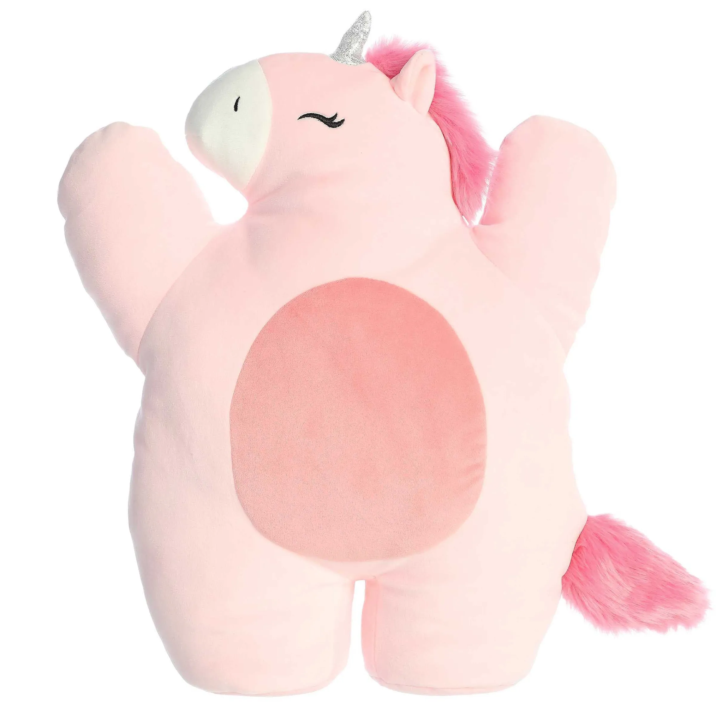 Hot - Spongecakes - 16" Pink Frosting Unicorn Fantasy