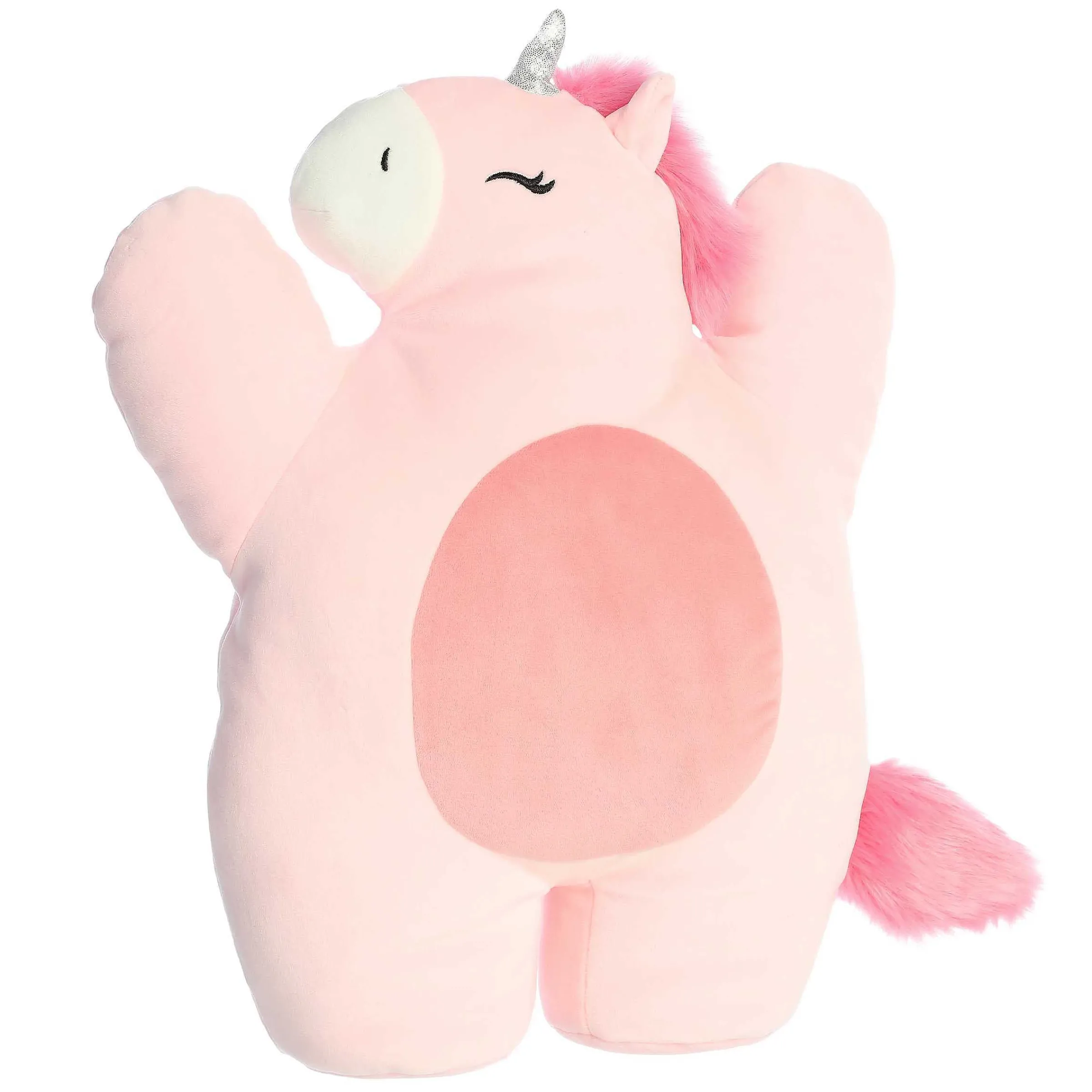 Hot - Spongecakes - 16" Pink Frosting Unicorn Fantasy