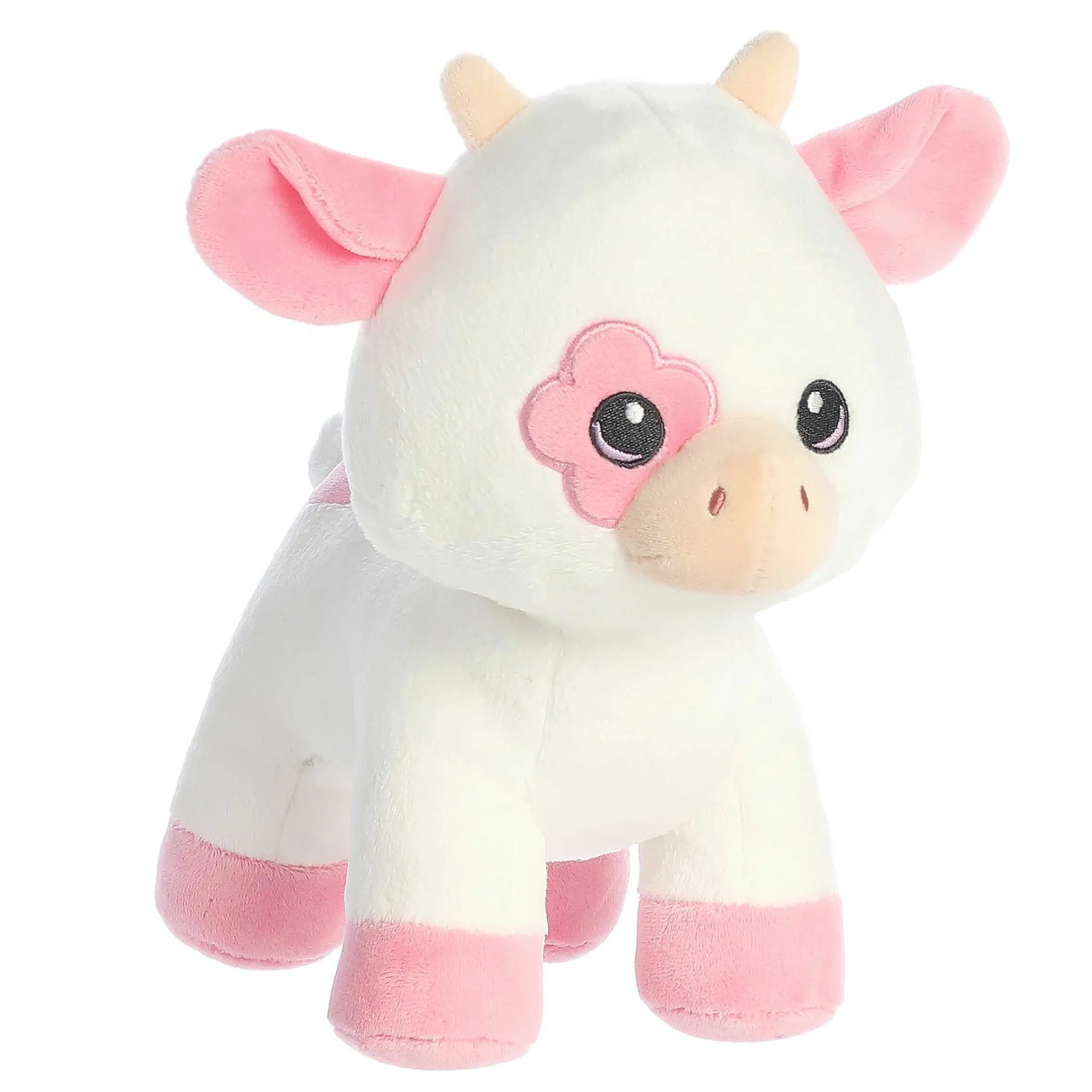 Best - Spring - 10.5" Floral Cow Farm