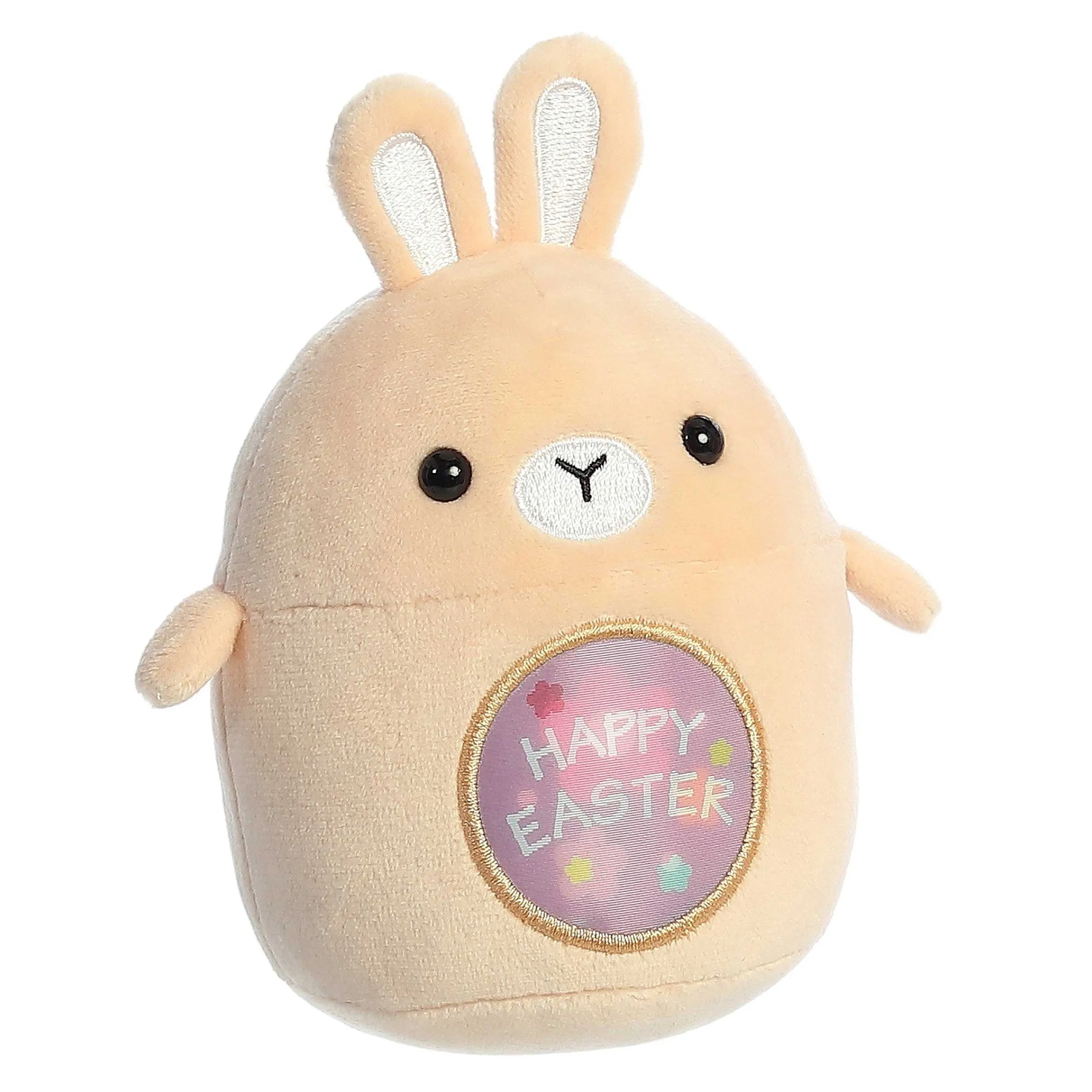 Online - Spring - 3.5" Happy Easter Bunny - Tan Pets