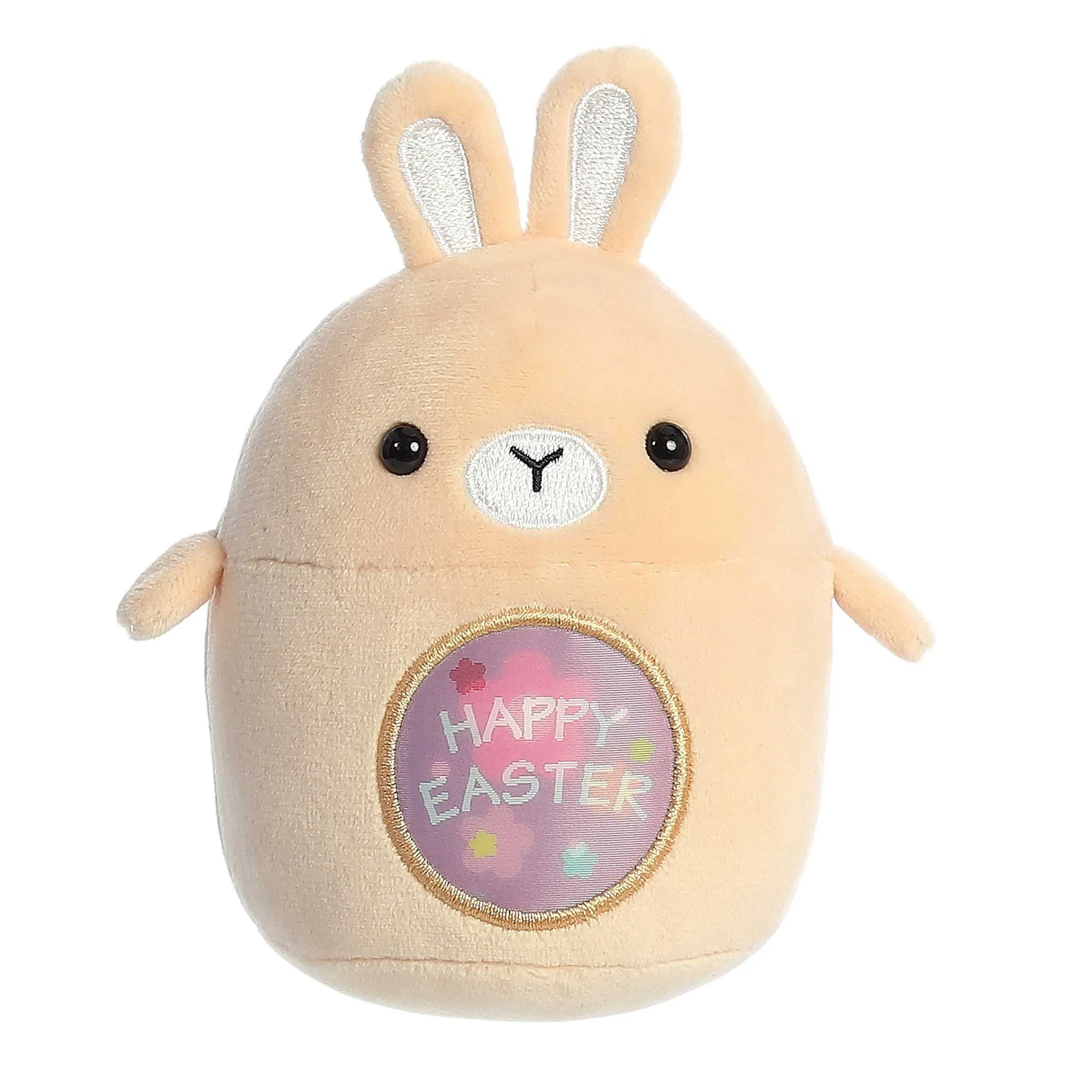Online - Spring - 3.5" Happy Easter Bunny - Tan Pets