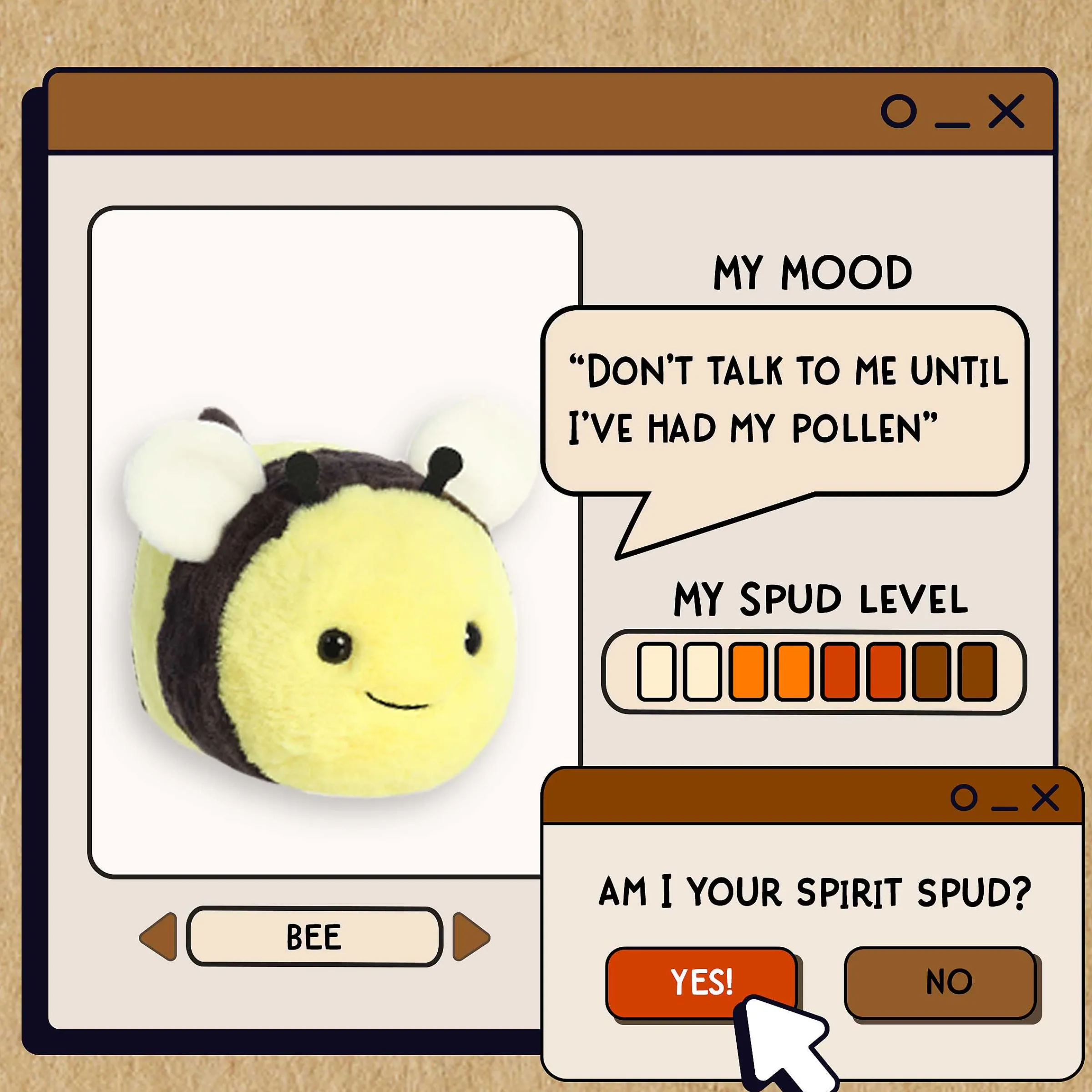 Online - Spudsters - 10" Bee Spudsters