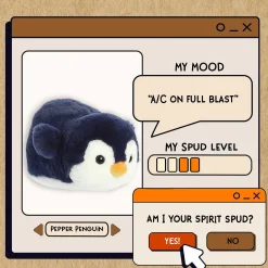 New - Spudsters - 11" Pepper Penguin Spudsters