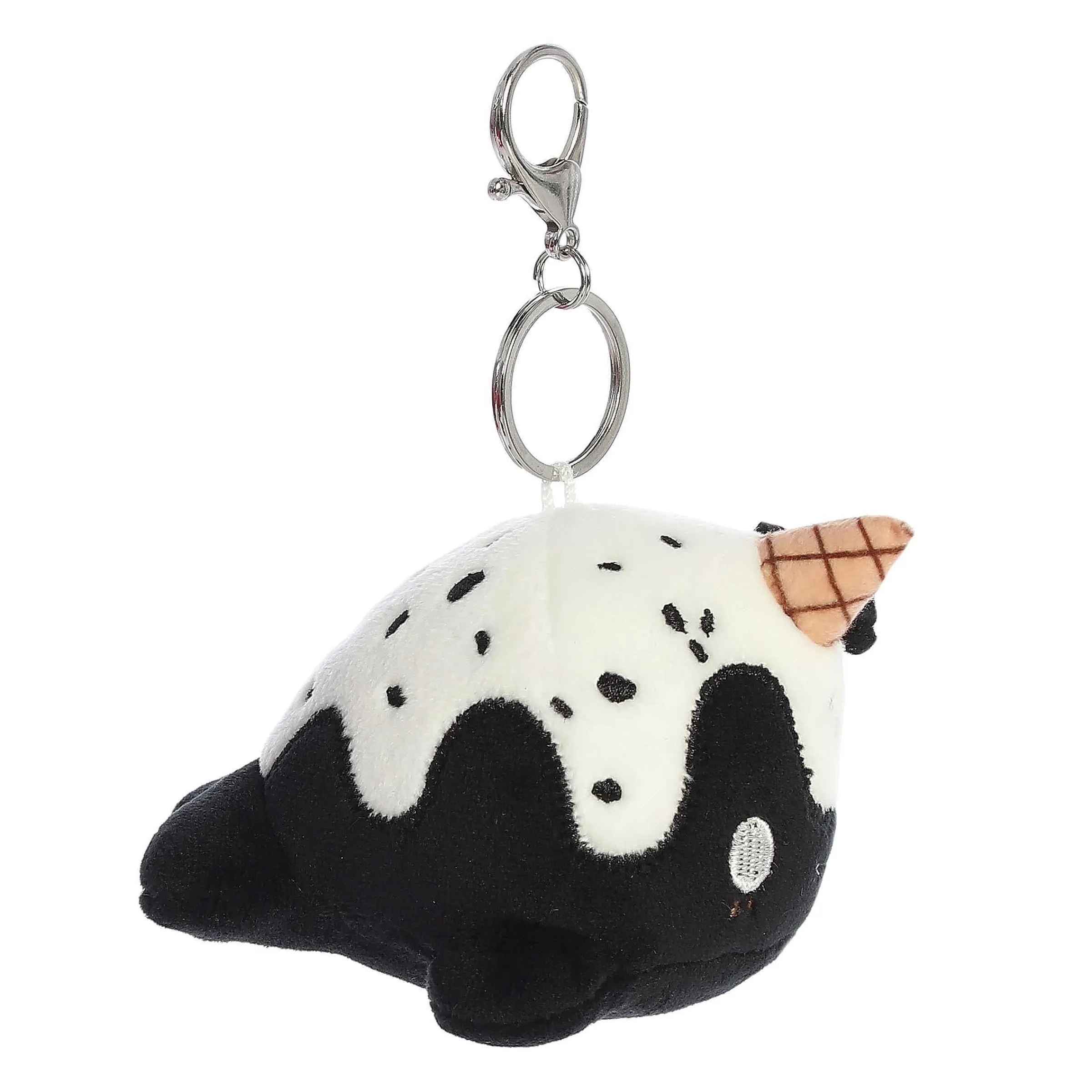 Fashion Aurora® - Tasty Peach® - 4" Cookies & Cream Nomwhal Keychain New