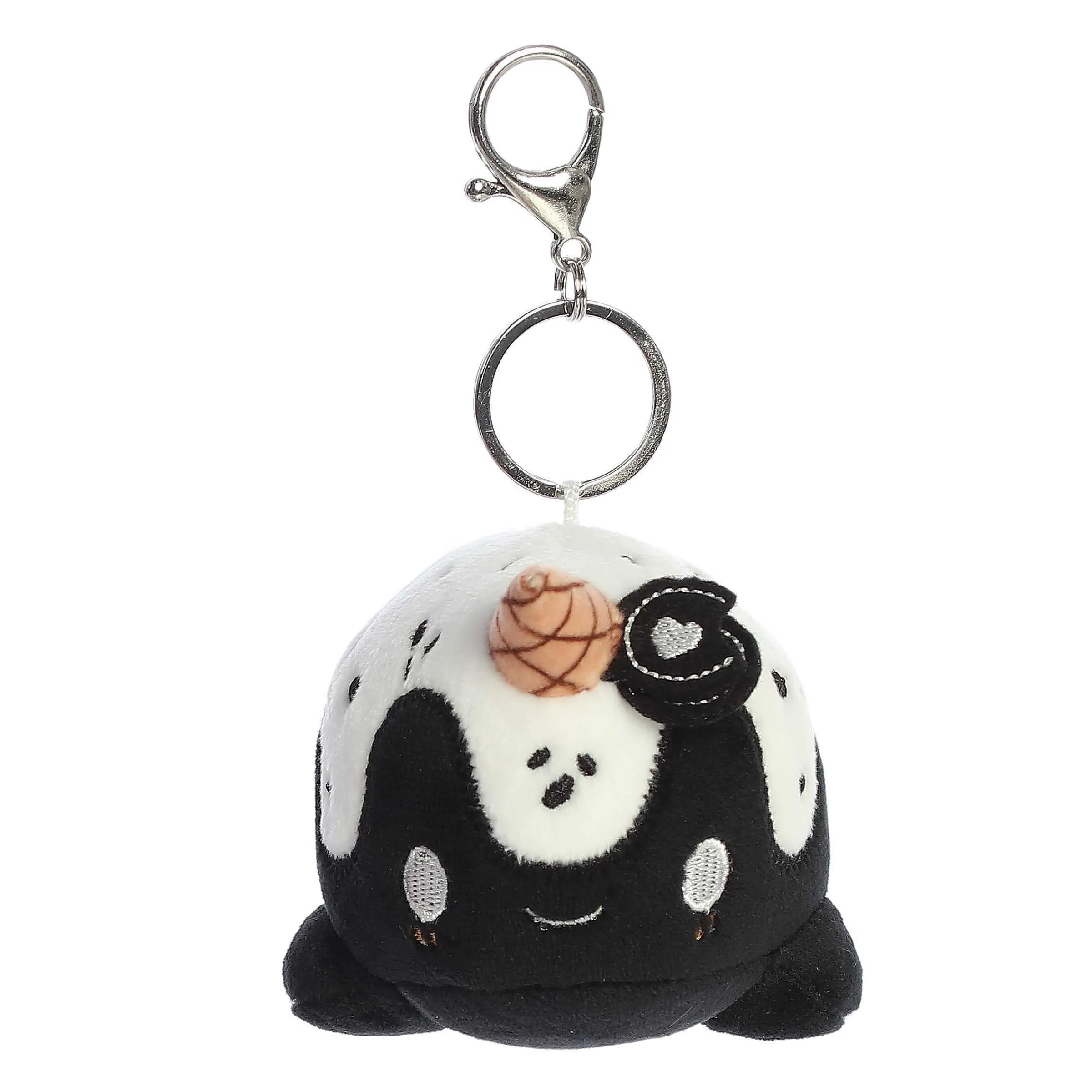 Fashion Aurora® - Tasty Peach® - 4" Cookies & Cream Nomwhal Keychain New