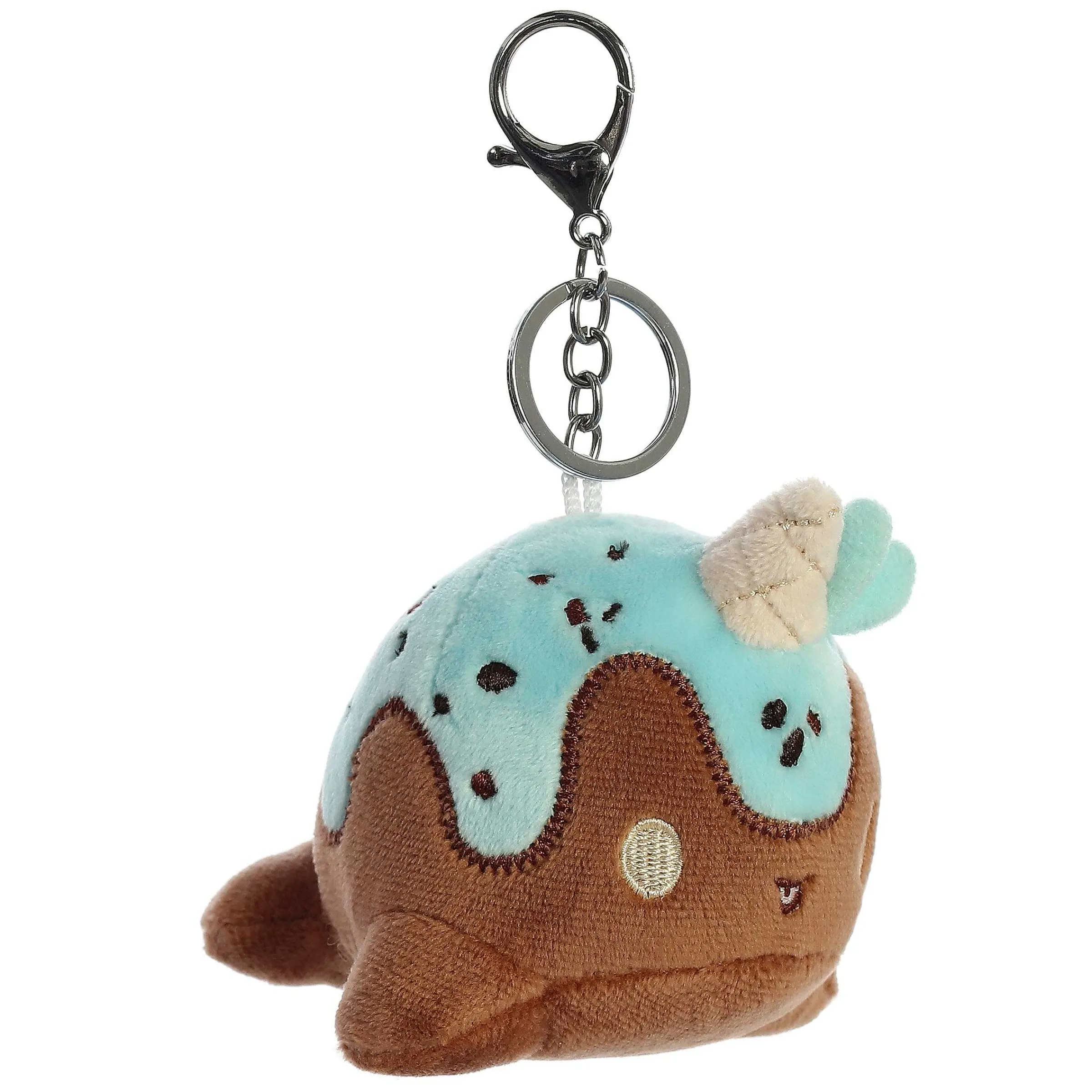 Hot Aurora® - Tasty Peach® - 4" Mint Chocolate Nomwhal Keychain Tasty Peach®