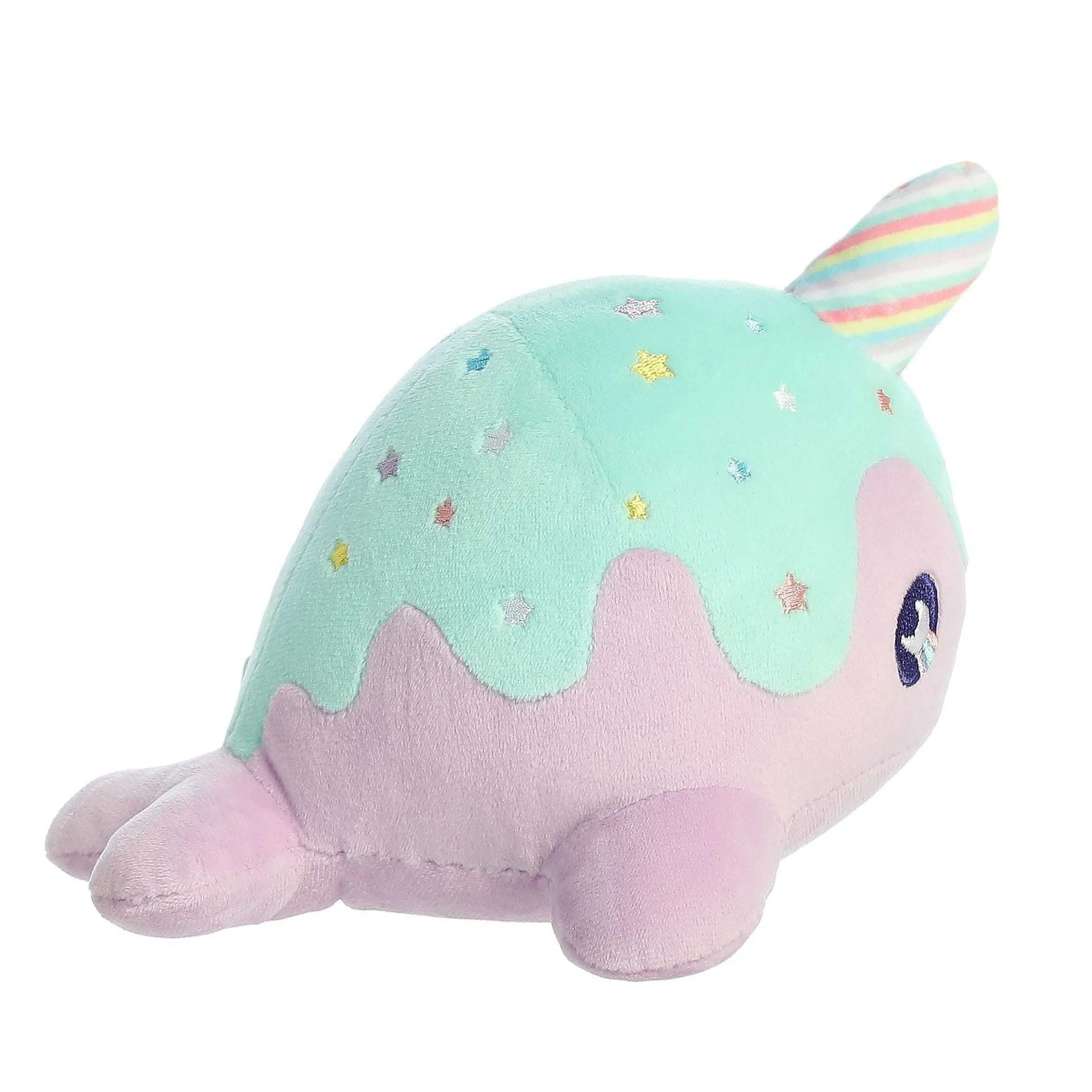 Online Aurora® - Tasty Peach® - 7" Pastel Lollipop Nomwhal Tasty Peach®