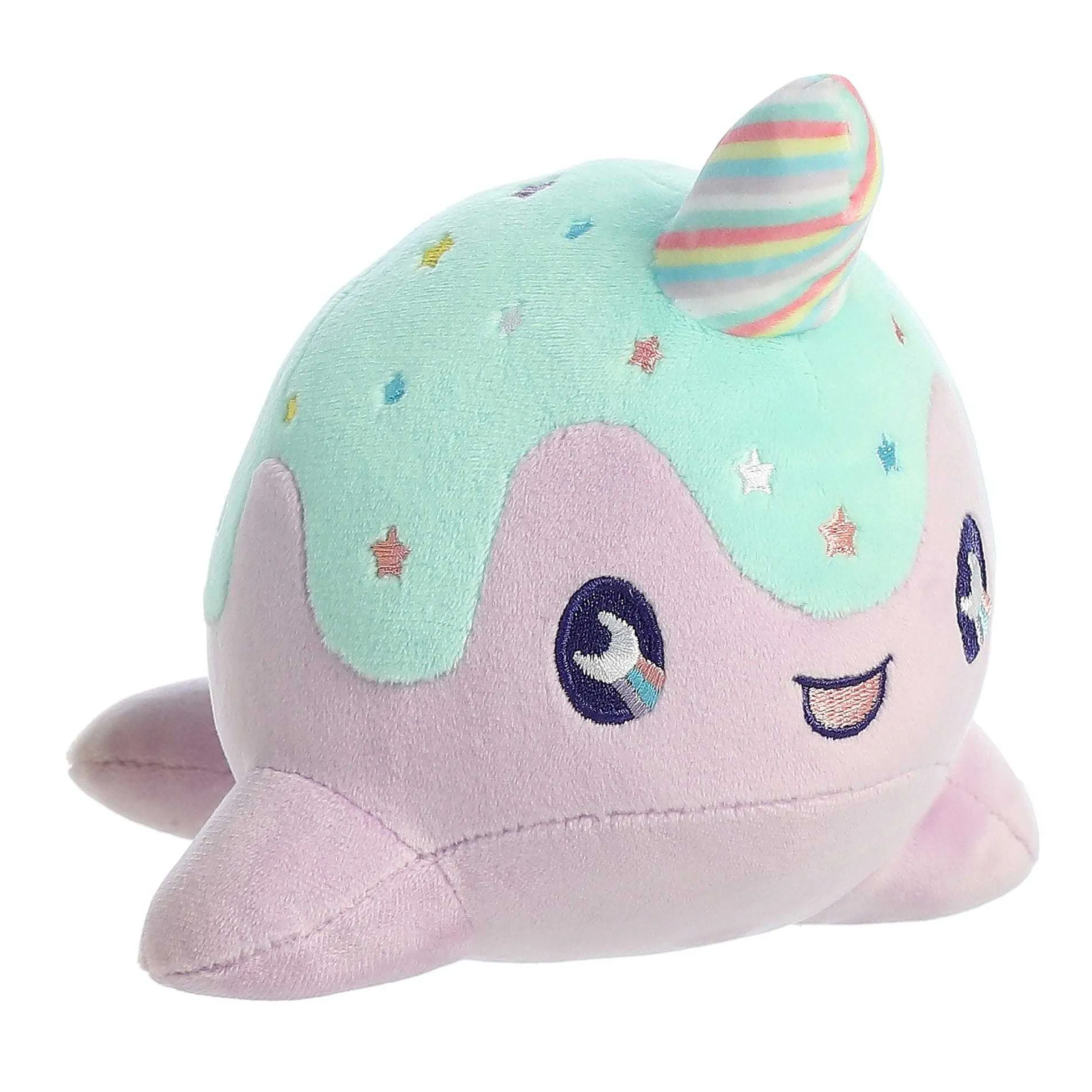 Online Aurora® - Tasty Peach® - 7" Pastel Lollipop Nomwhal Tasty Peach®